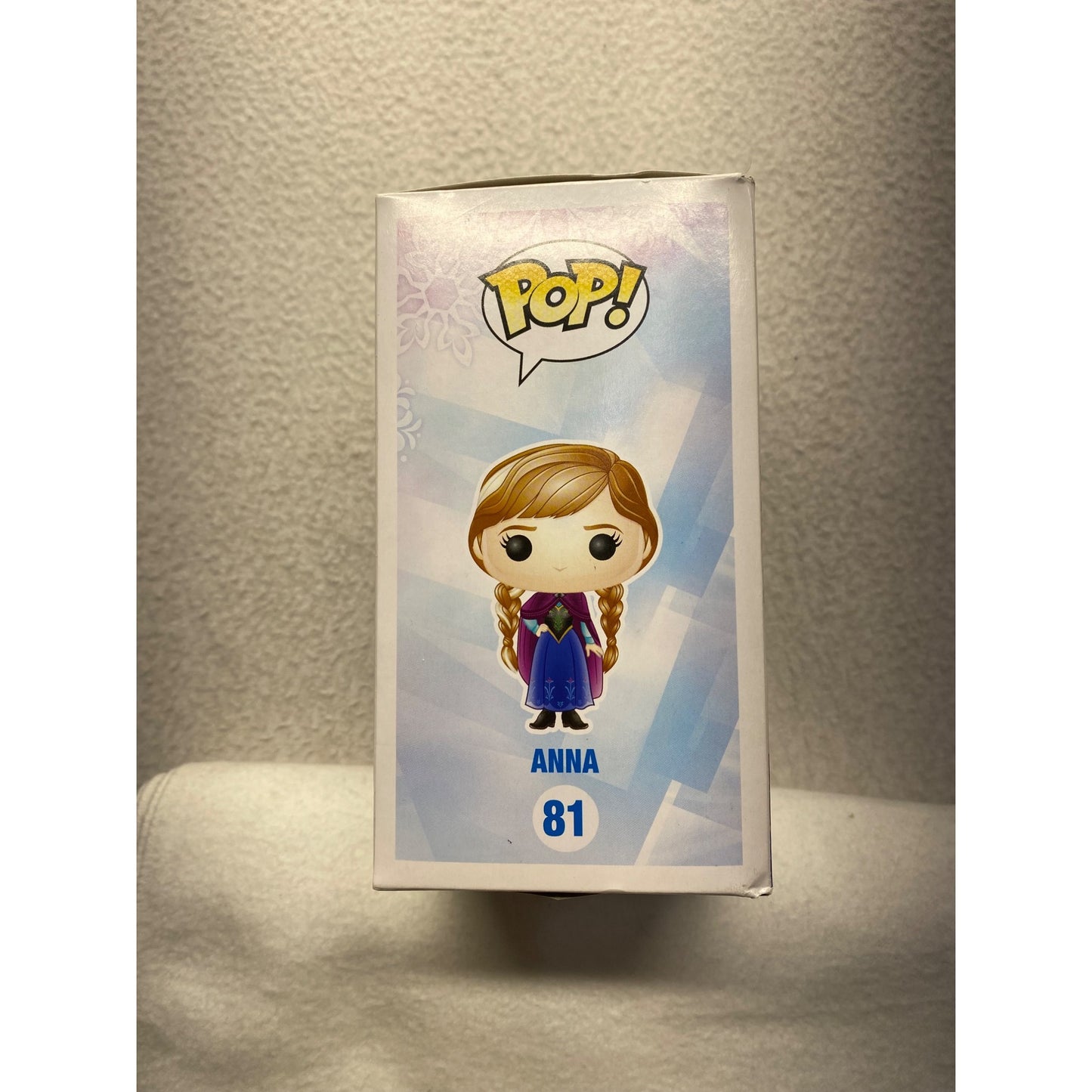 Funko Pop! Disney Frozen Anna Vinyl Figure #81 Collectible Toy #7261