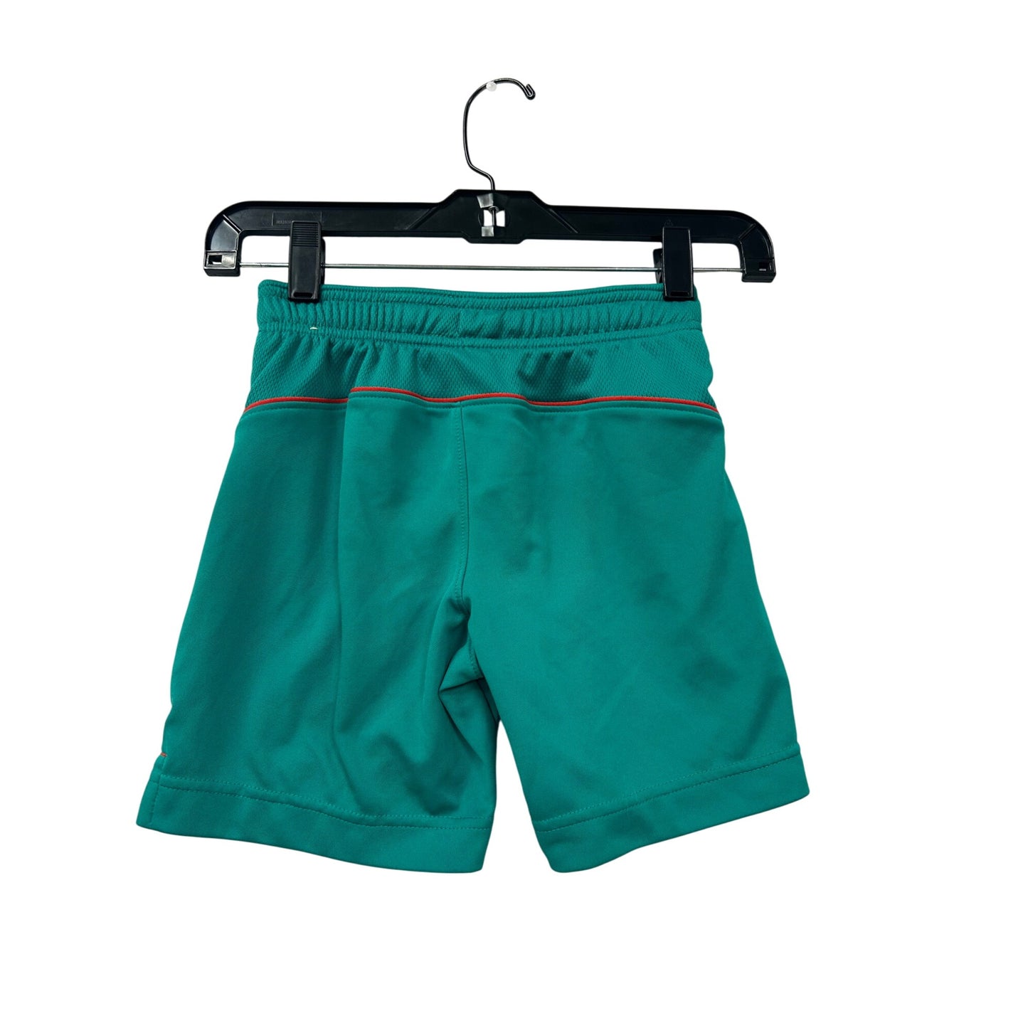 Nike F.C. Teal Green Mens Shorts With Drawstring & Zipper Pockets #6994