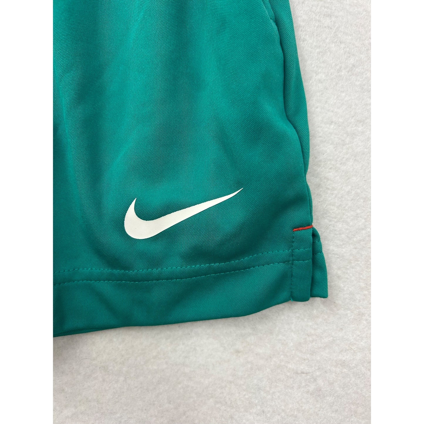Nike F.C. Teal Green Mens Shorts With Drawstring & Zipper Pockets #6994
