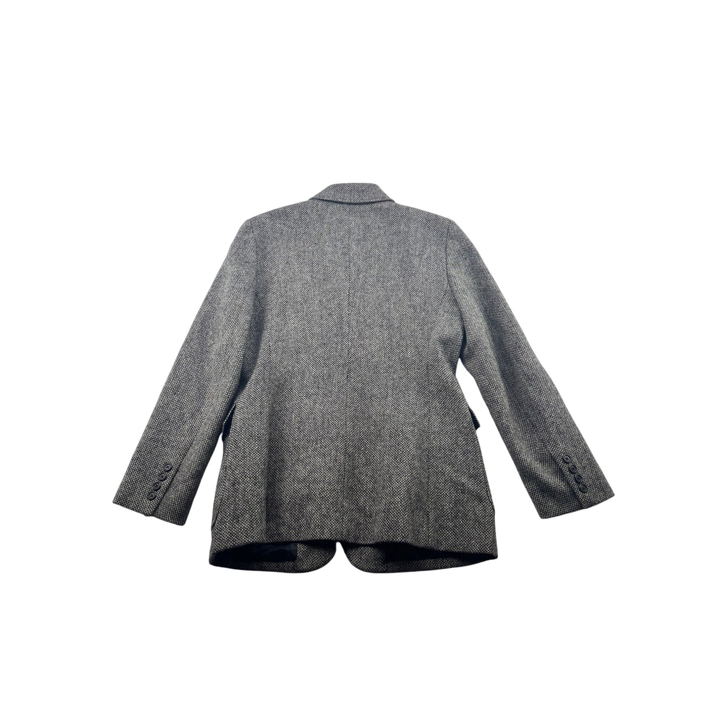 Lauren Ralph Lauren Womens Size 8 Tweed Wool Blazer Jacket #6150