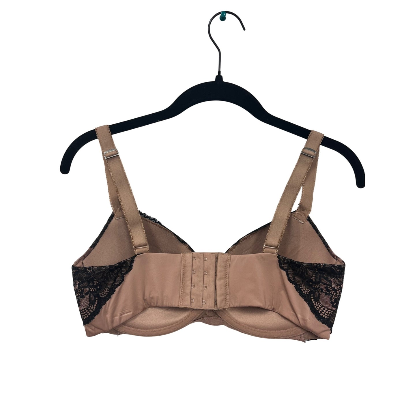 Parisa Womens Brown & Black Lace Push Up Bra 32DDD #6267