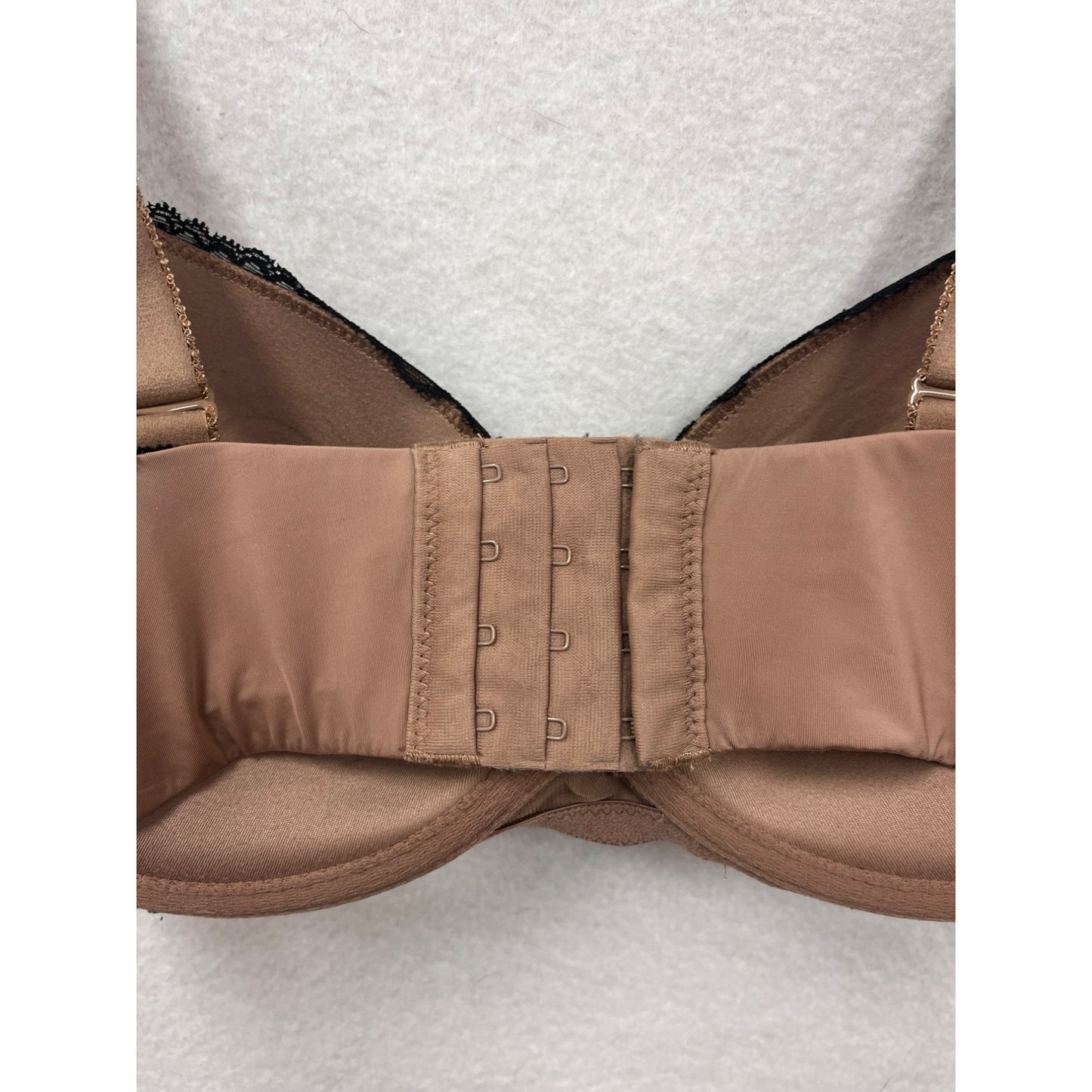 Parisa Womens Brown & Black Lace Push Up Bra 32DDD #6267