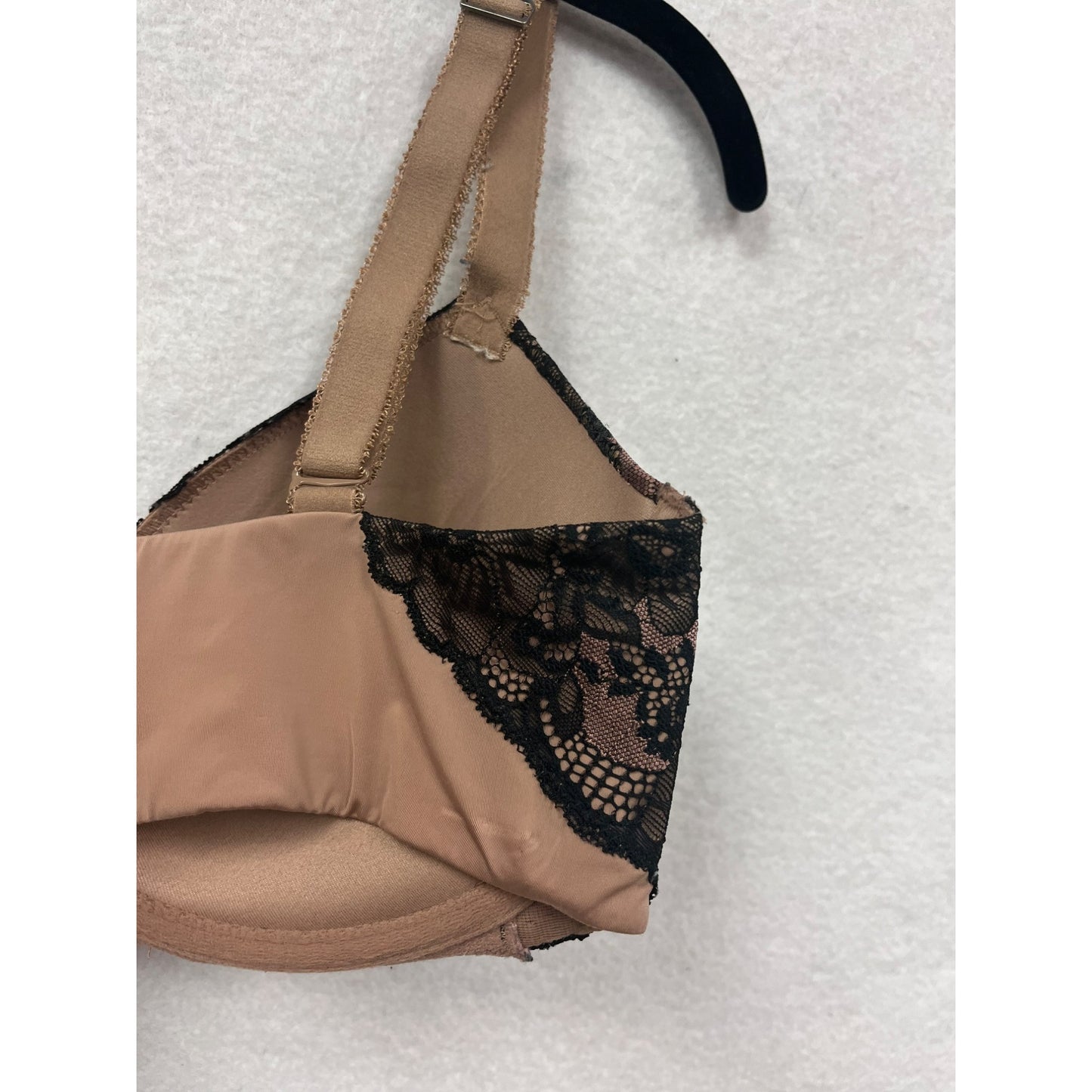 Parisa Womens Brown & Black Lace Push Up Bra 32DDD #6267