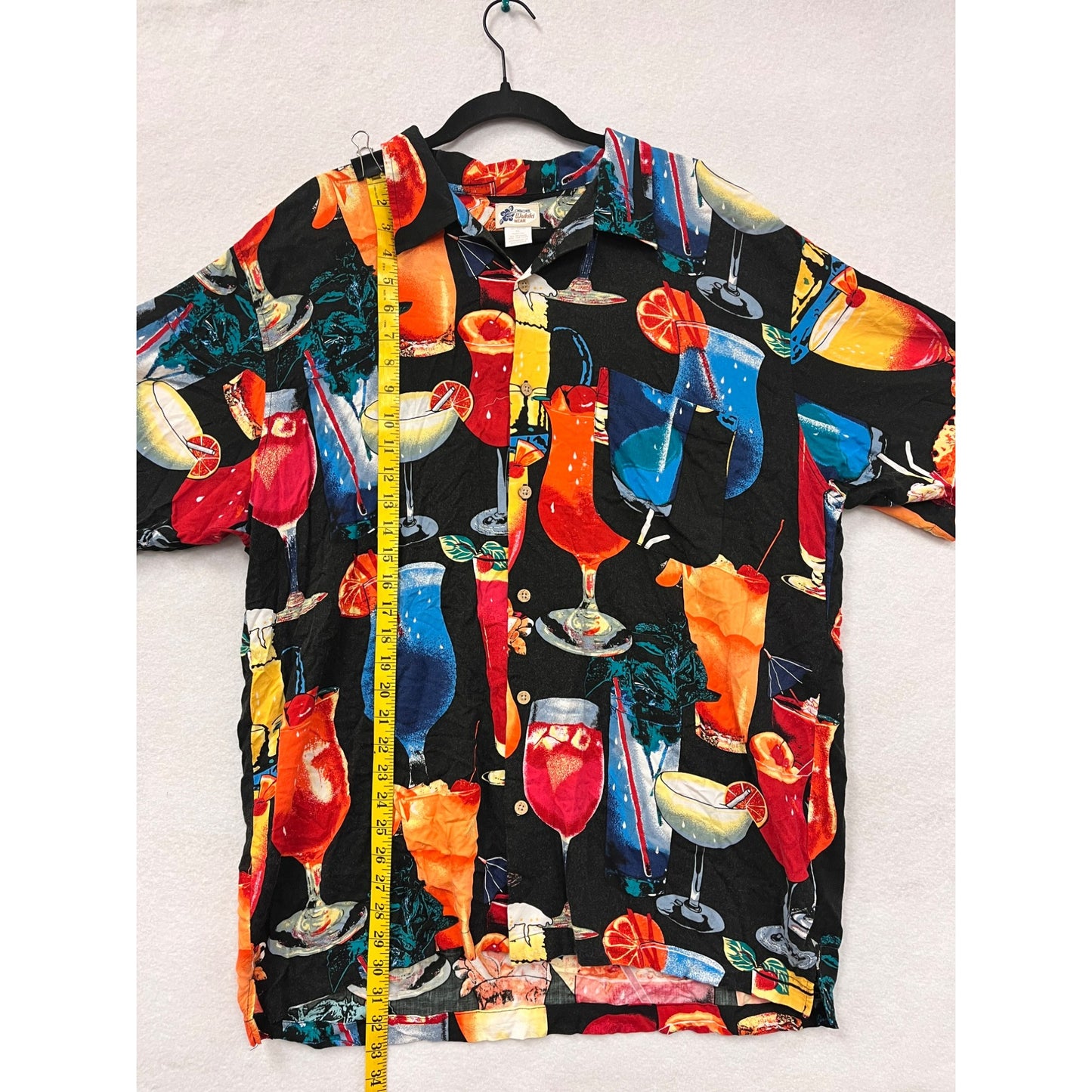 Men’s Vintage Cherokee Waikiki Wear Hawaiian Shirt #6062