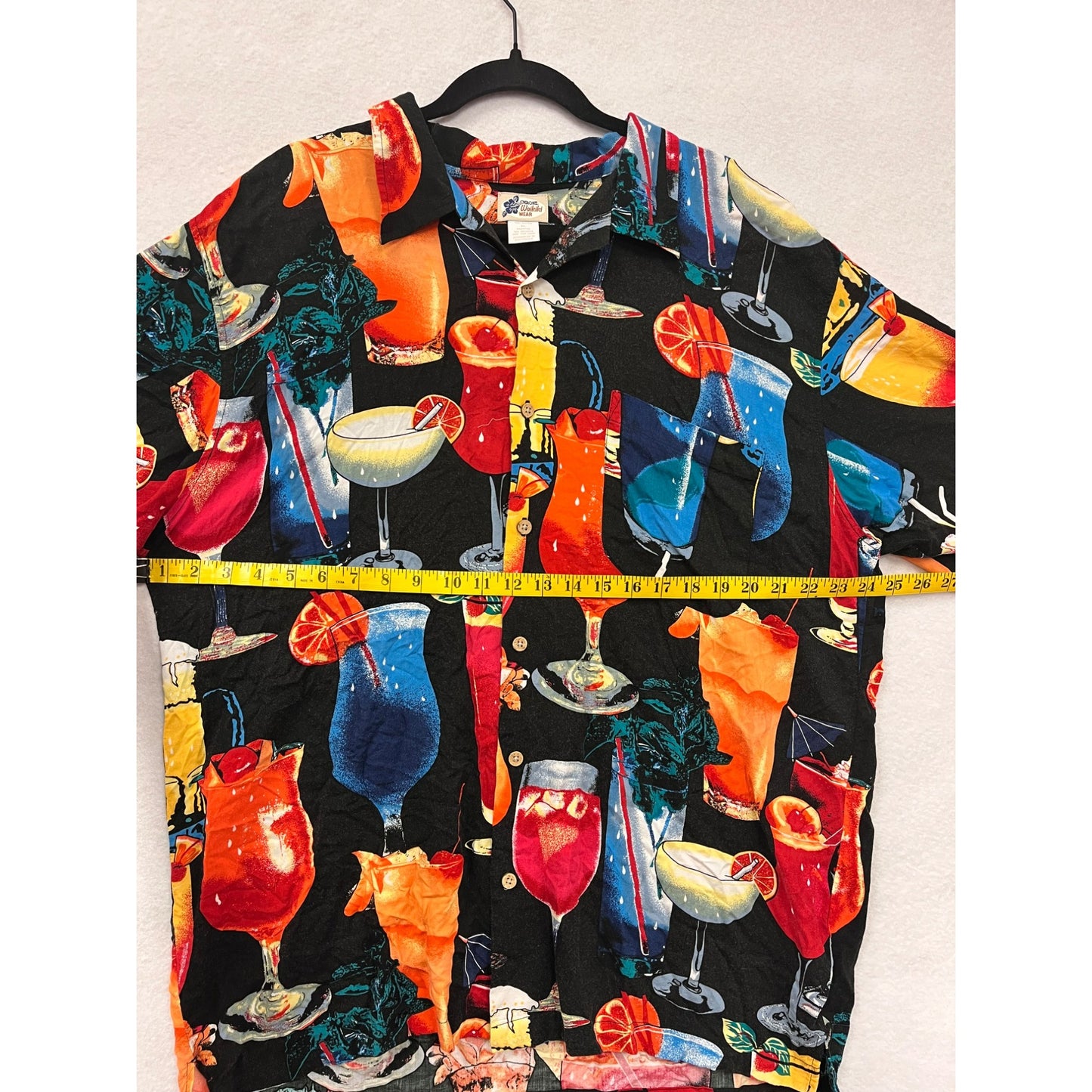 Men’s Vintage Cherokee Waikiki Wear Hawaiian Shirt #6062