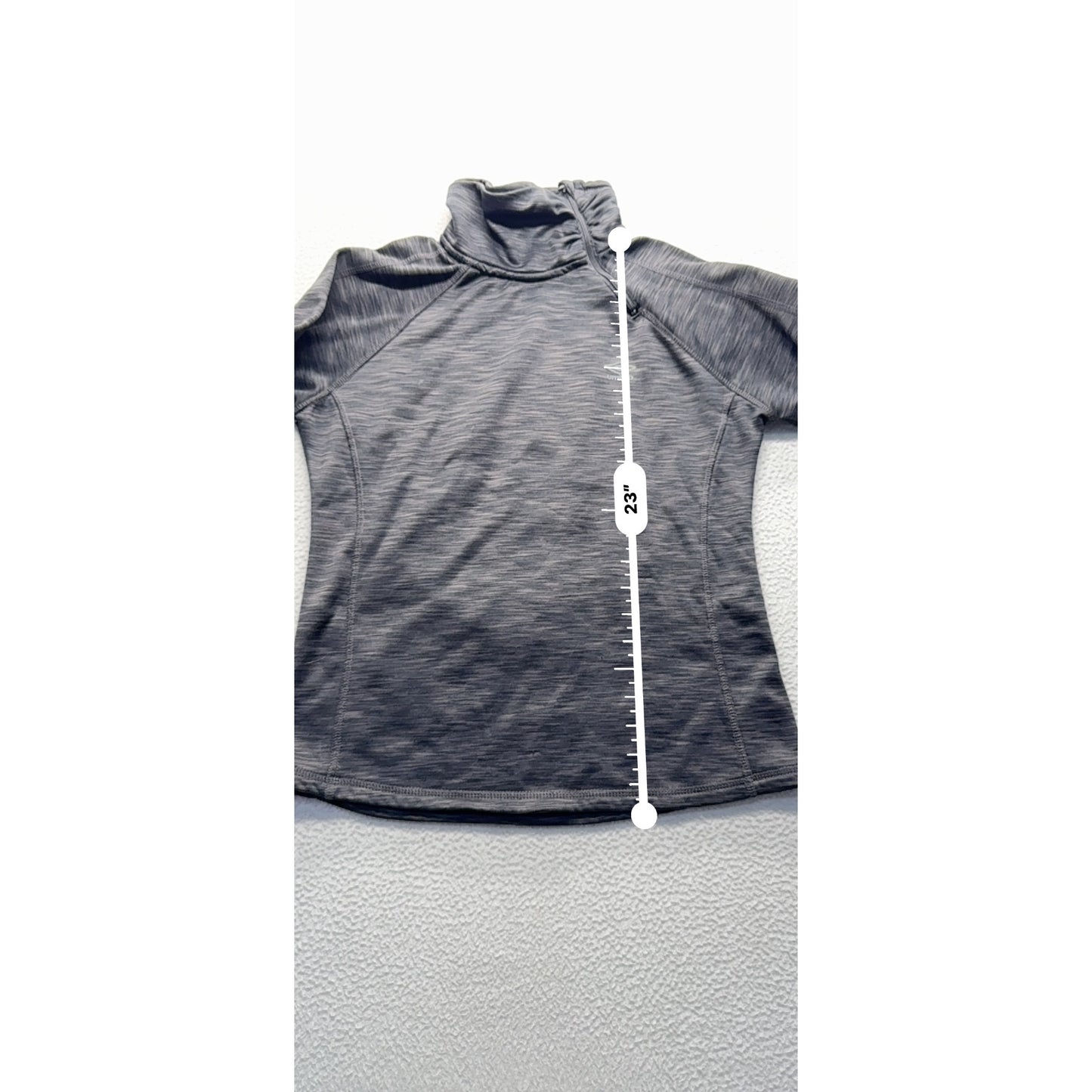 Umbro Gray 1/4 Zip Pullover Sweatshirt M #9164