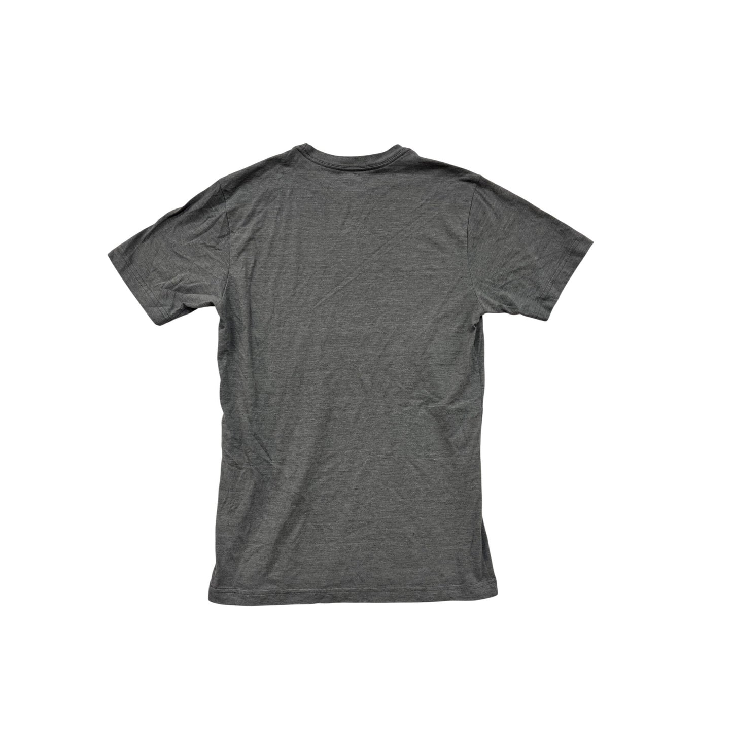 The North Face Mens Graphic Tee Small Gray Slim Fit #6907