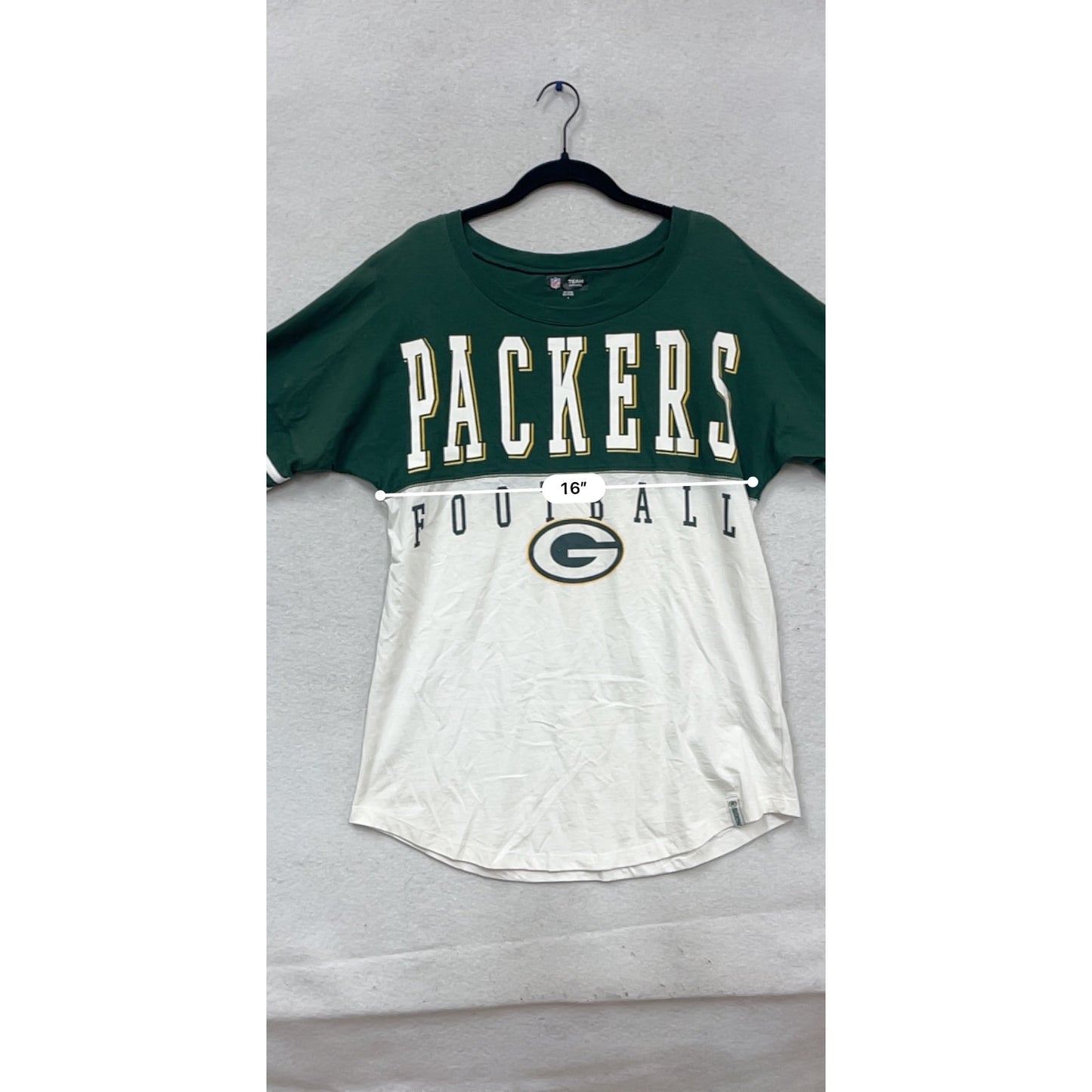 Green Bay Packers Long Sleeve Team Shirt L #579A