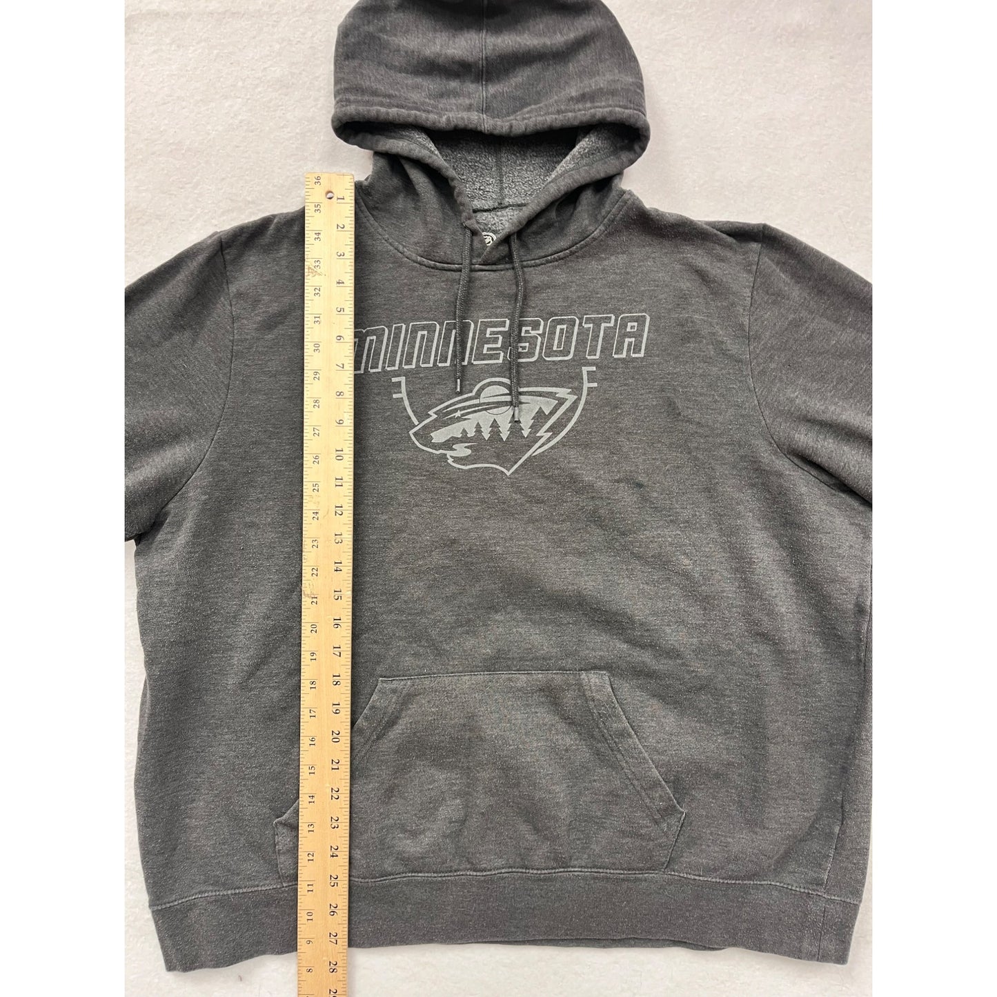 Minnesota Wild NHL Unisex Grey Hoodie 2XL #6244