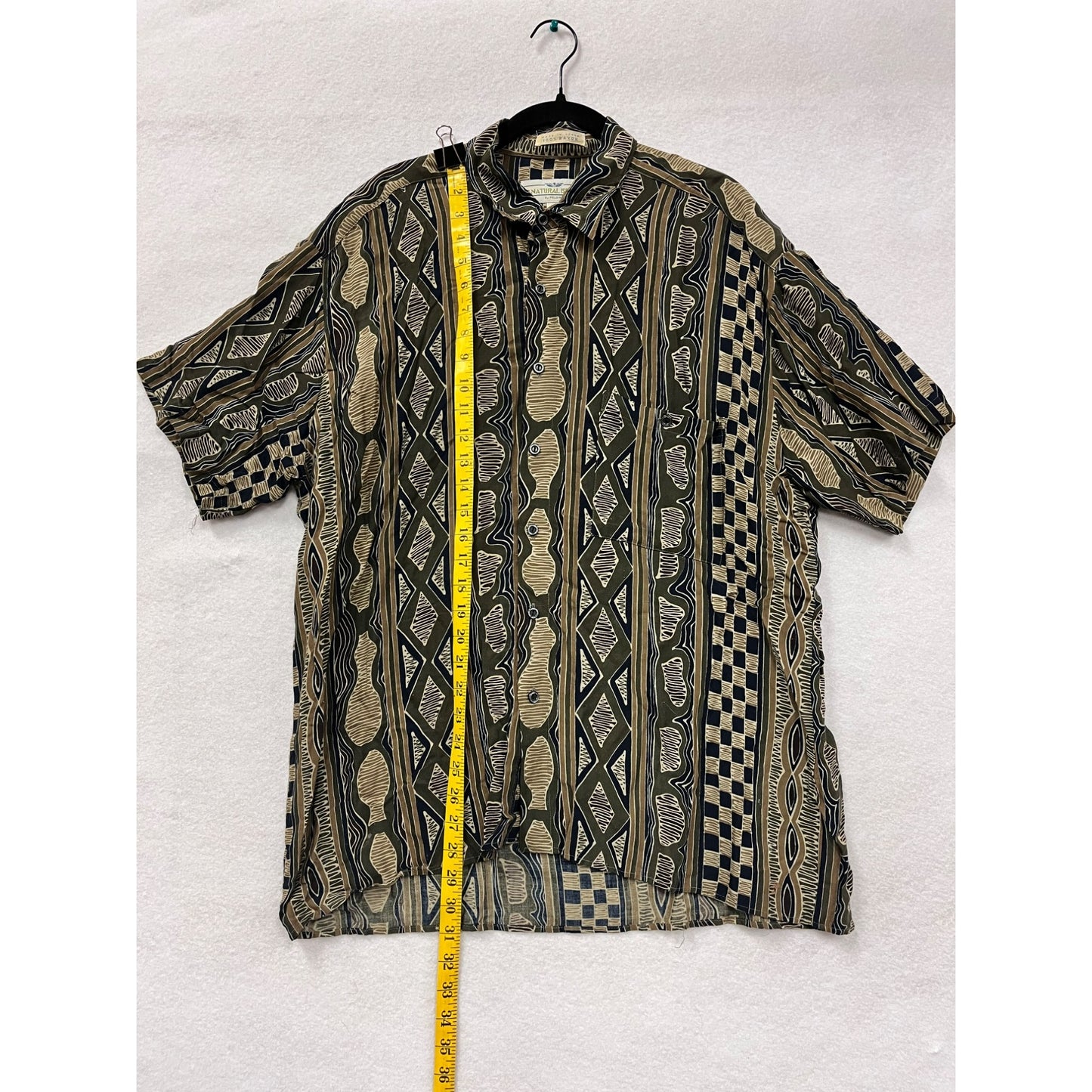 Men’s Vintage Natural Issue By Felini Button-Up Shirt #6109