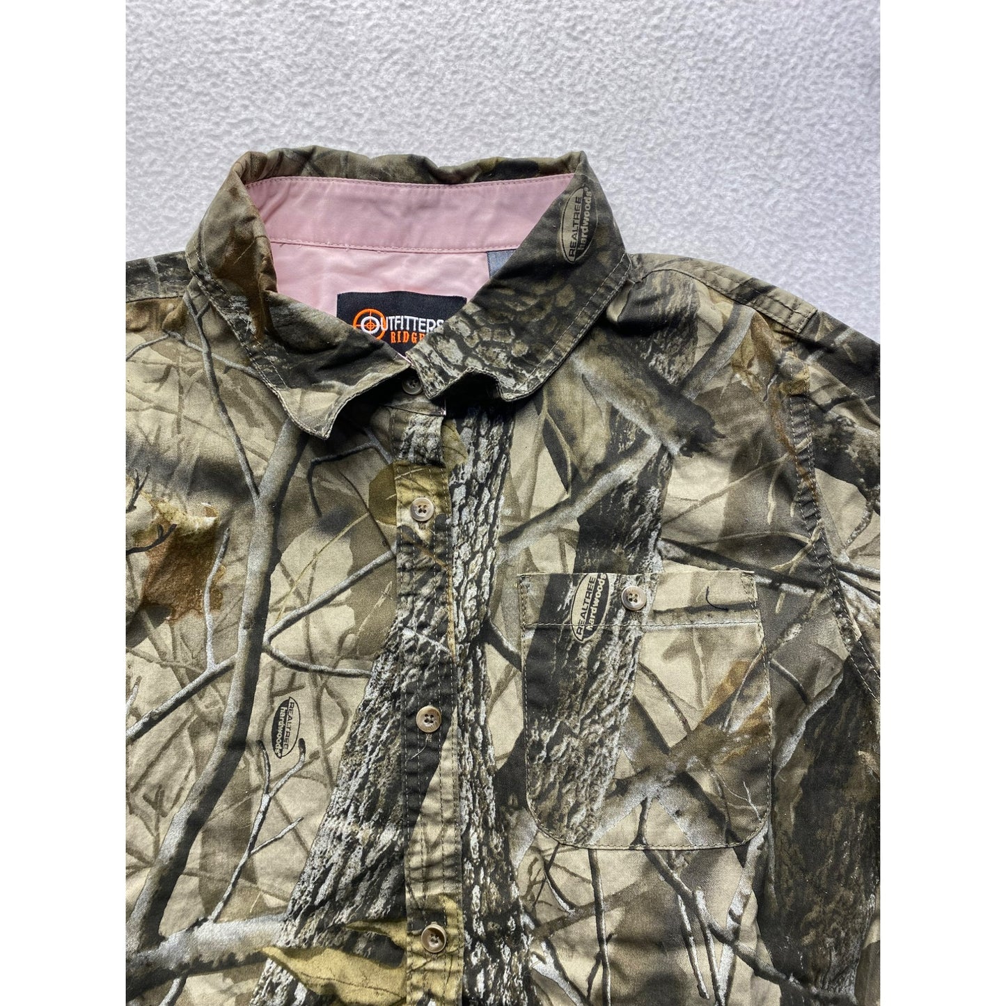 Outfitters Ridge Womens Realtree Camo shirt #5726