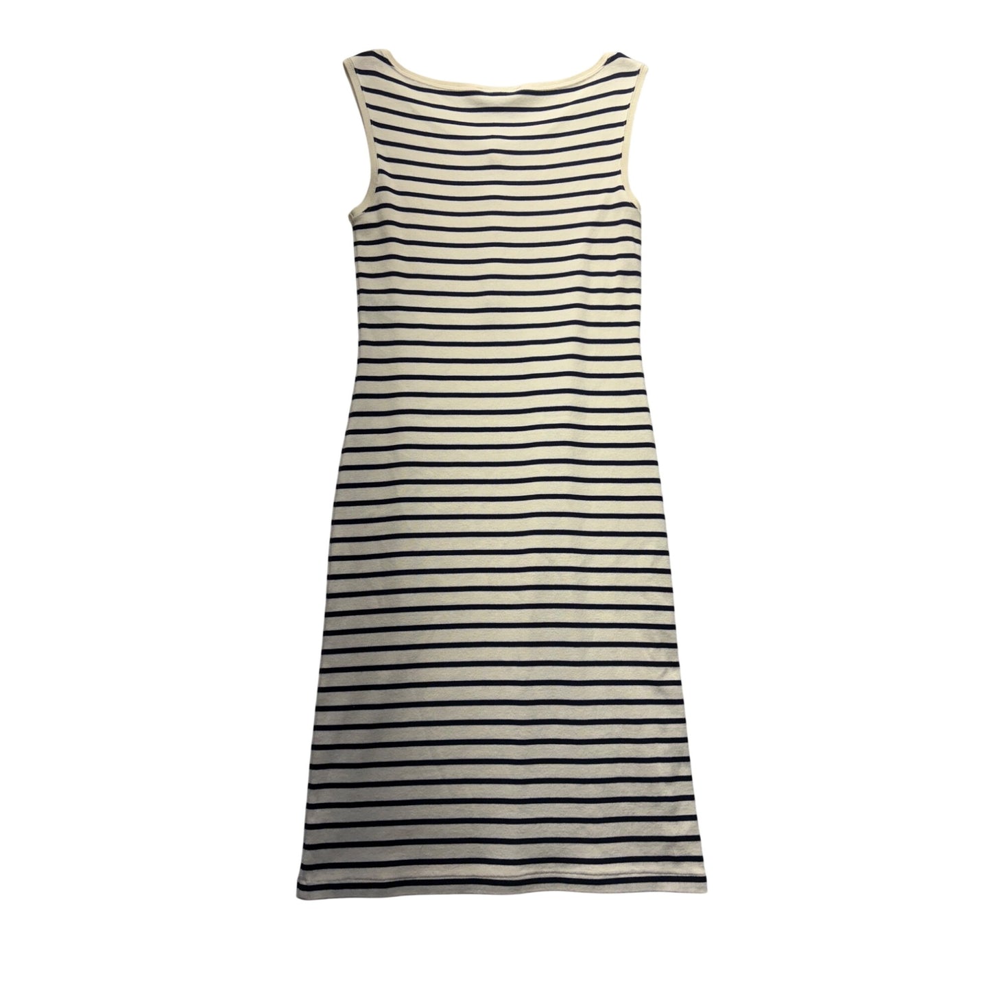Ralph Lauren Sport Womens Striped Sleeveless Dress Navy & Cream #7420