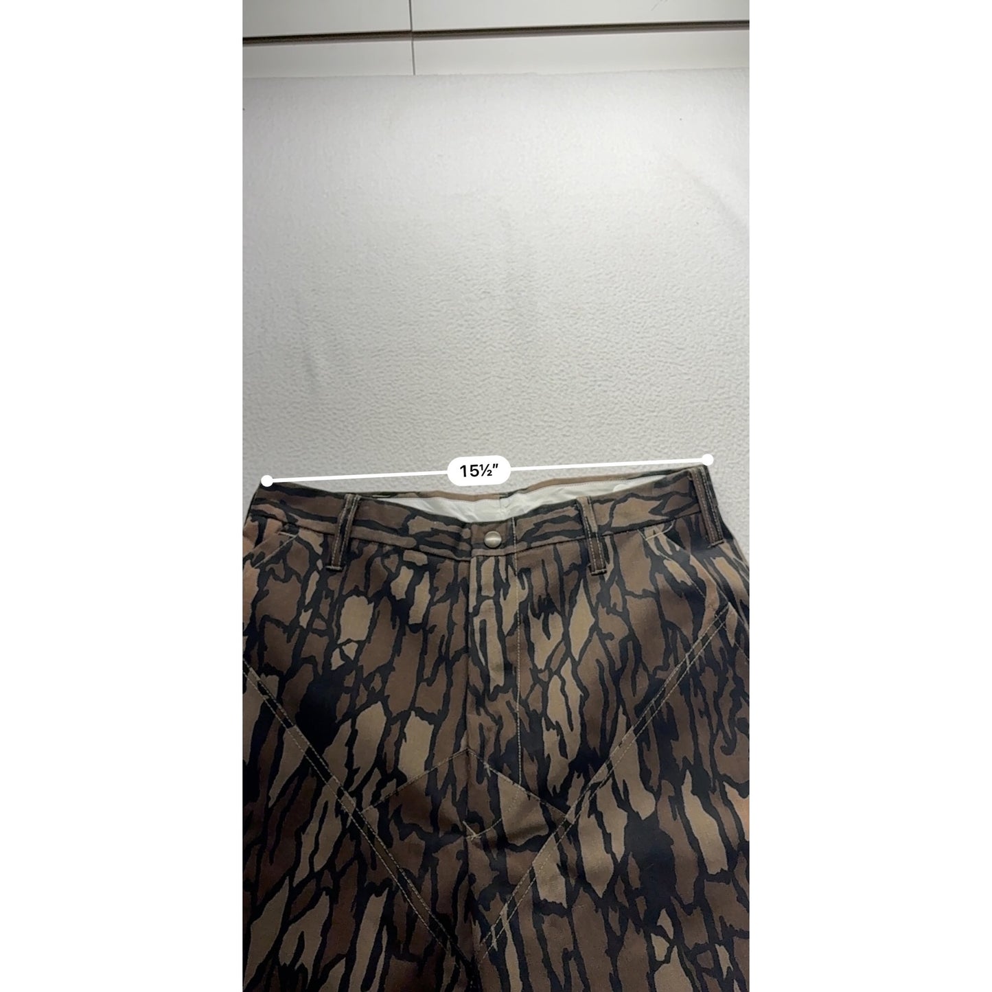 Gamehide Brushbuster Camo Hunting Pants 34x33 Coated Waterproof #7566