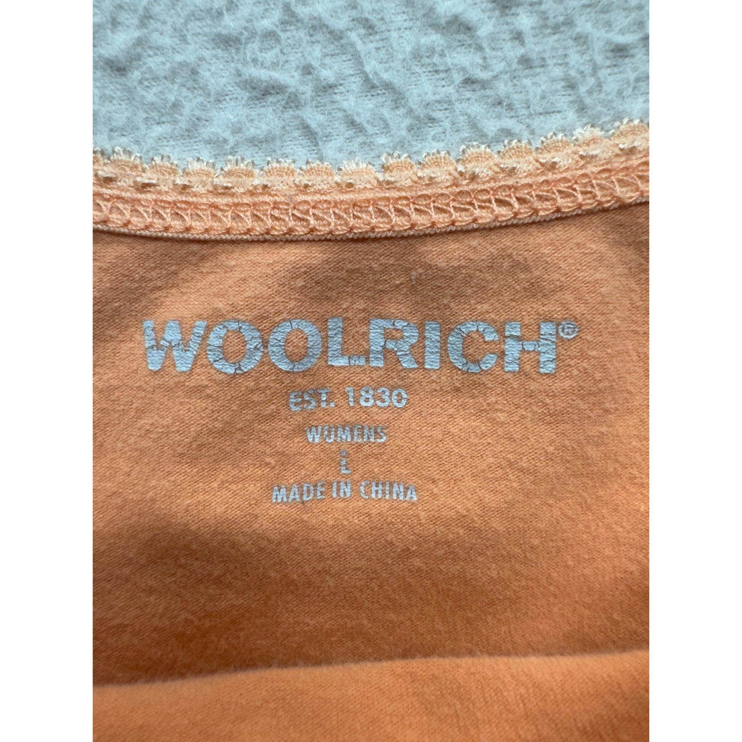 Womens Woolrich Melon Tank Top - Size L #9169