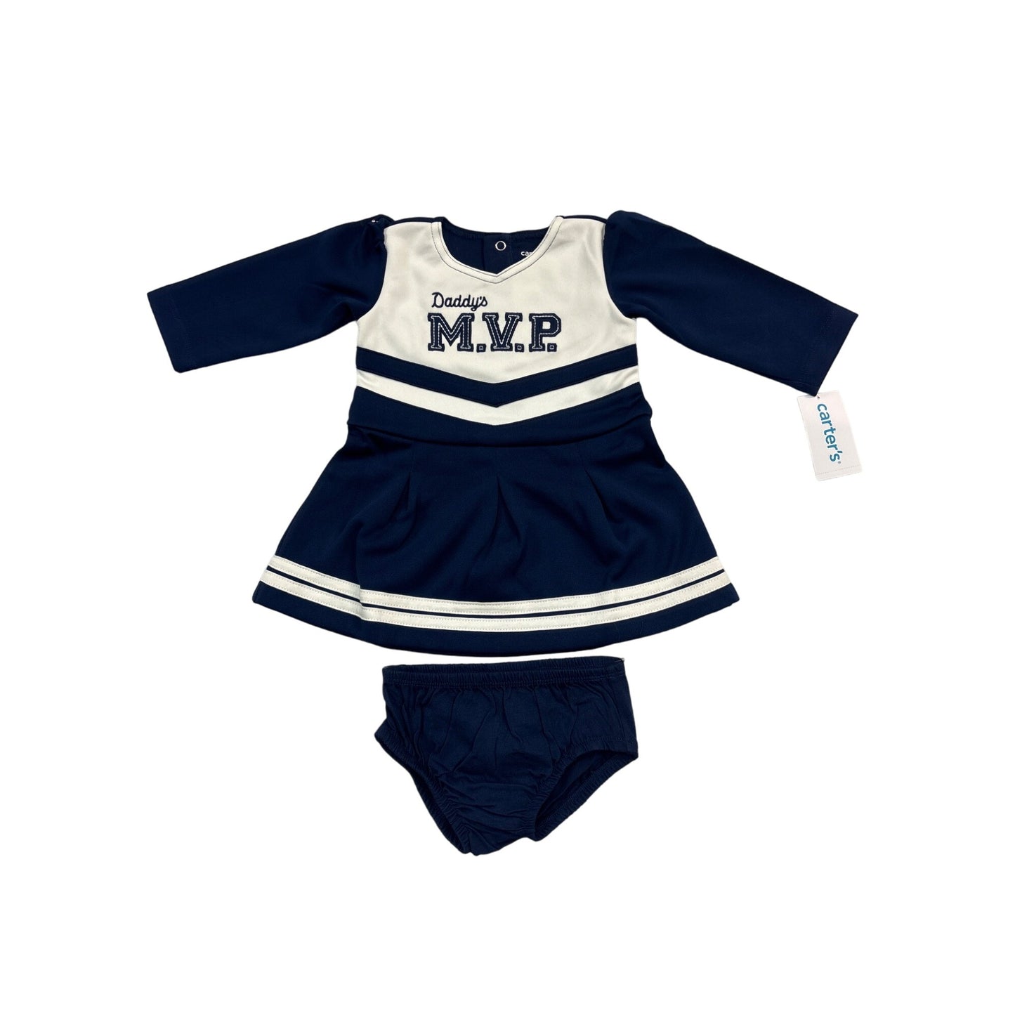 Carters baby/toddler cheer uniform “Daddy’s MVP” 2408