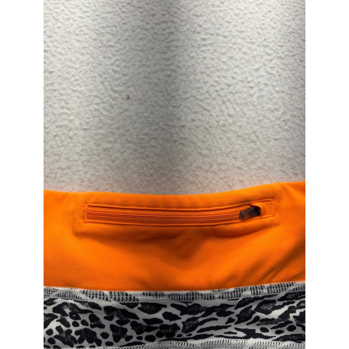 Nike Dri-Fit Womens Zebra Print & Orange Active Leggings #7501