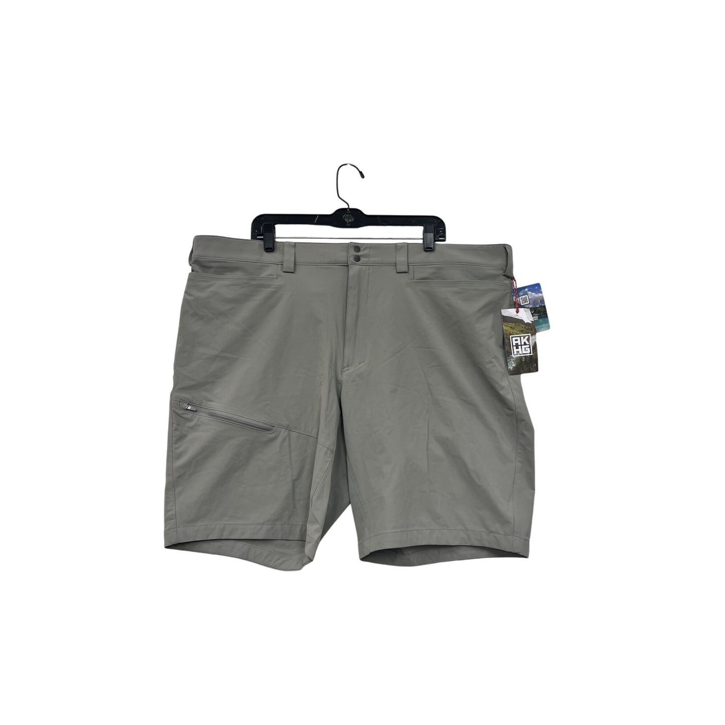Mens New 44 Alaskan Hardgear Shorts With Zippered Pocket & Durable Water-Resistant Design #8030