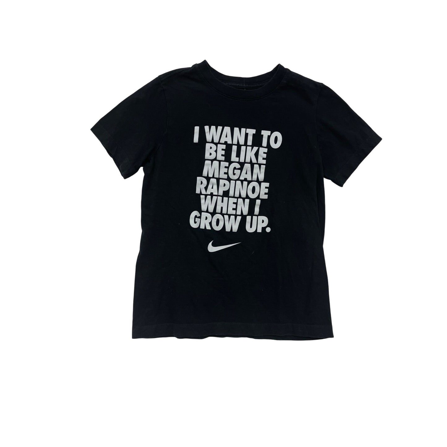 Nike Kids Medium Black Graphic Tee #8448