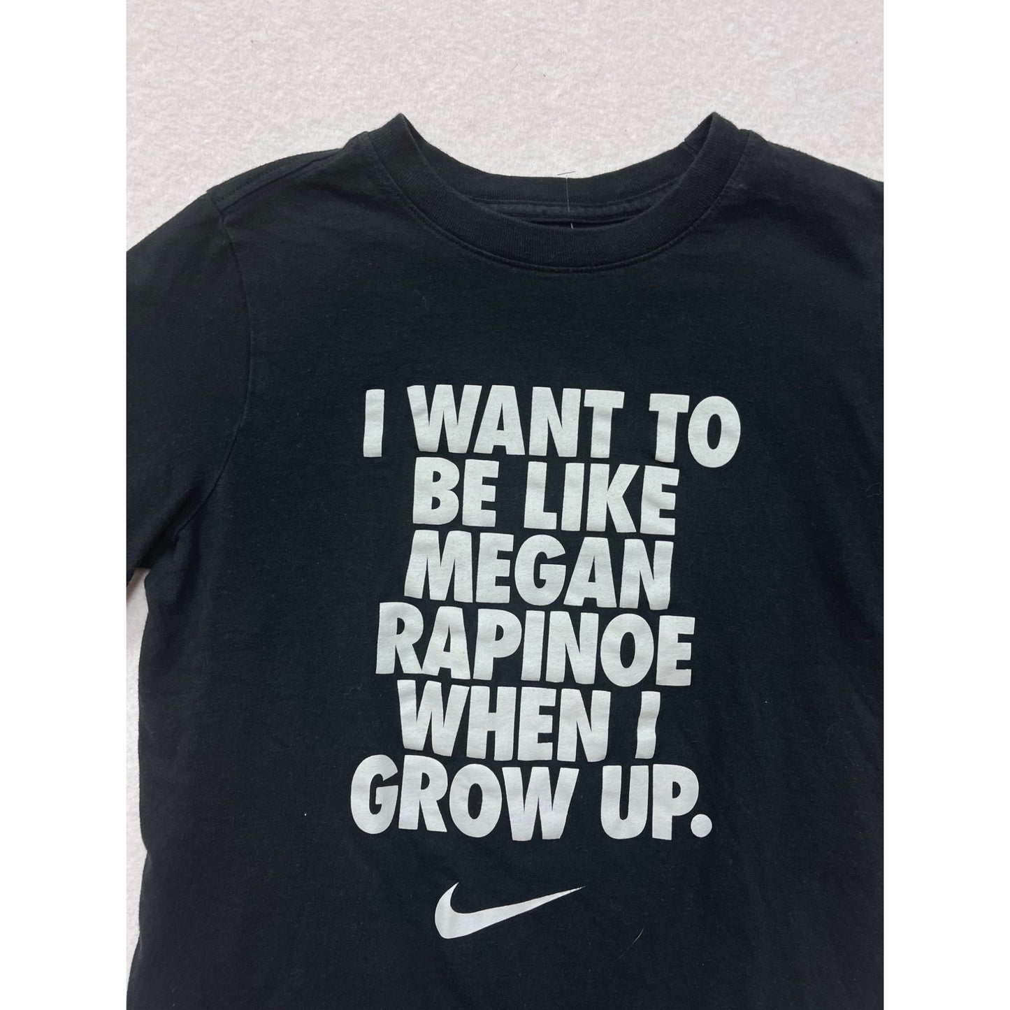 Nike Kids Medium Black Graphic Tee #8448