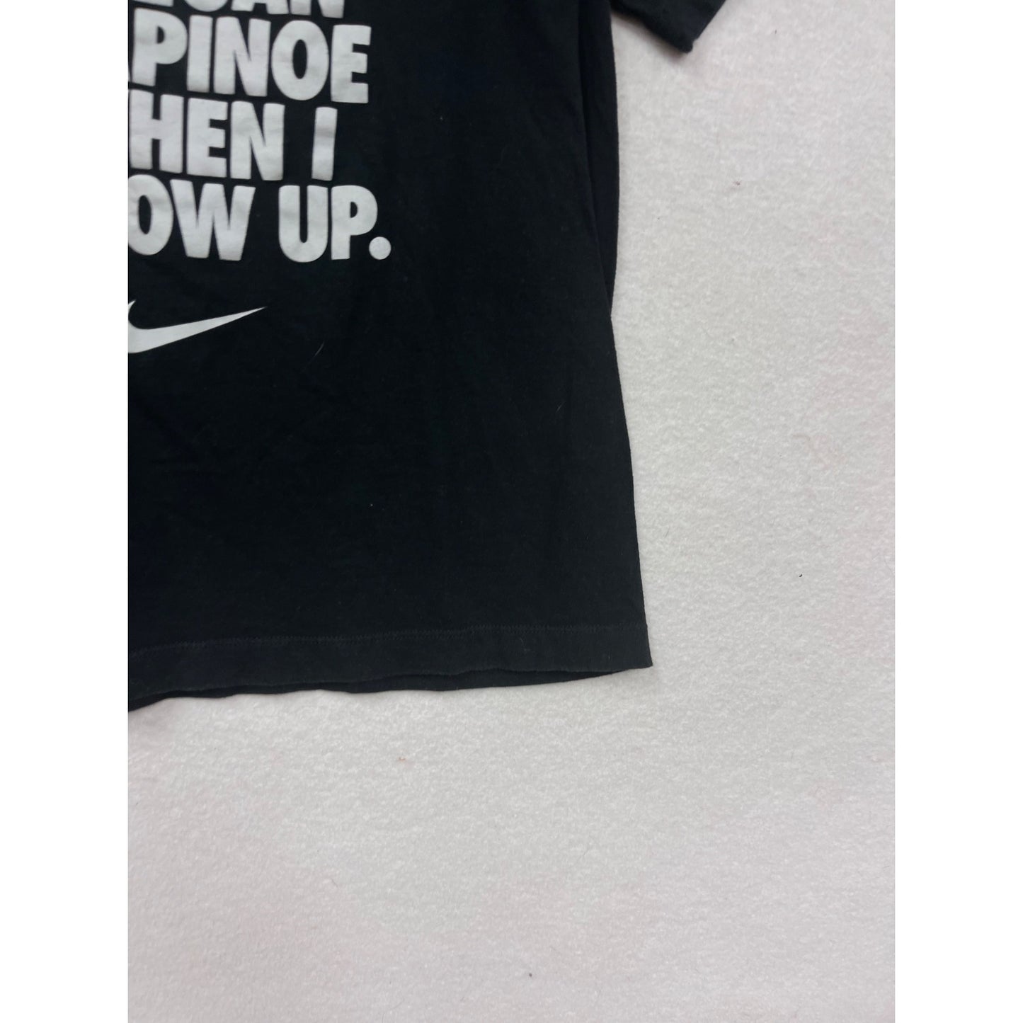 Nike Kids Medium Black Graphic Tee #8448