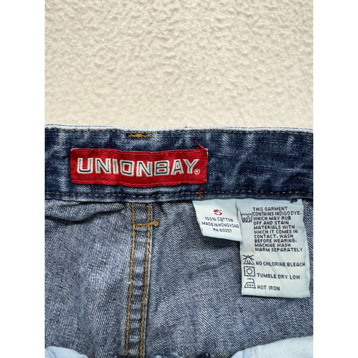 Unionbay Vintage Denim Cargo Capri Jeans #7573