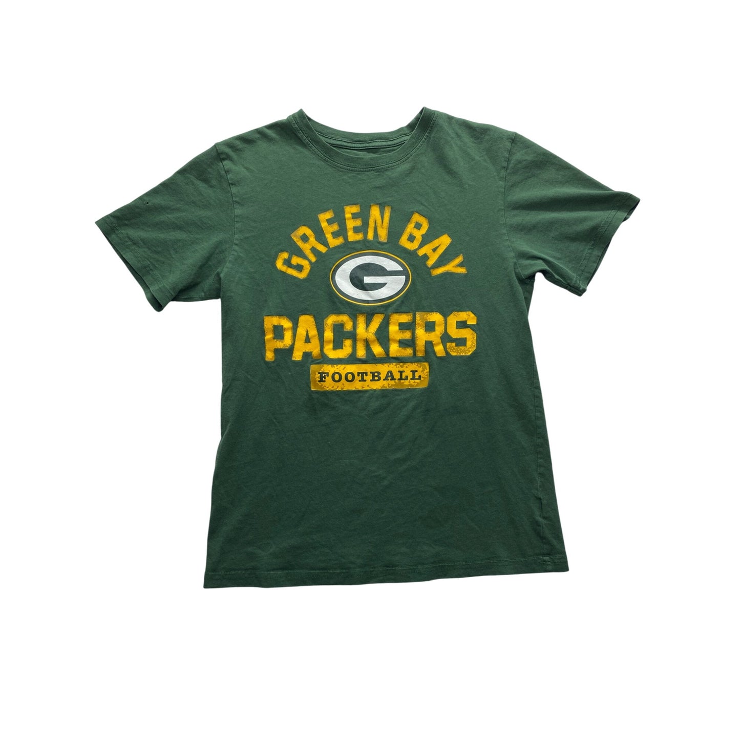 Green Bay Packers Youth T-Shirt L-G 10/12 Green NFL Team Apparel #7312