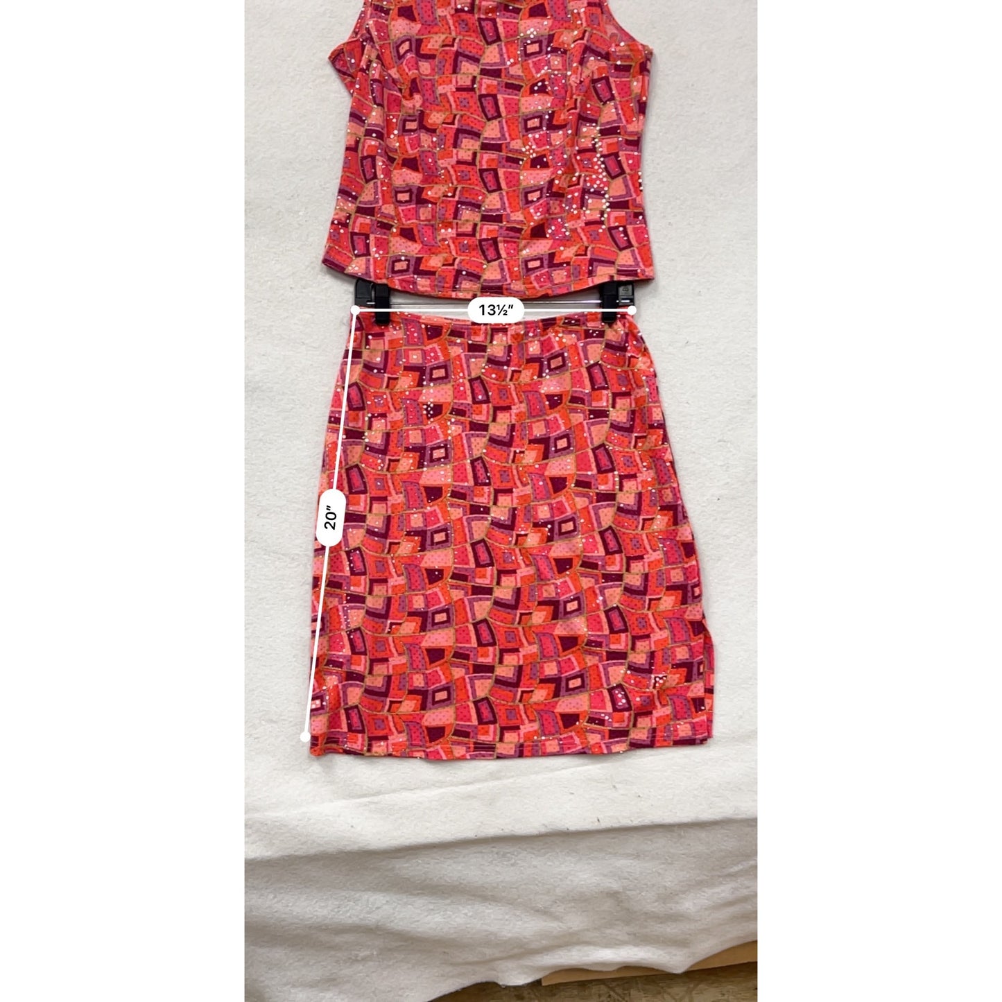 Women’s Retro Rag Two peice Set #8345