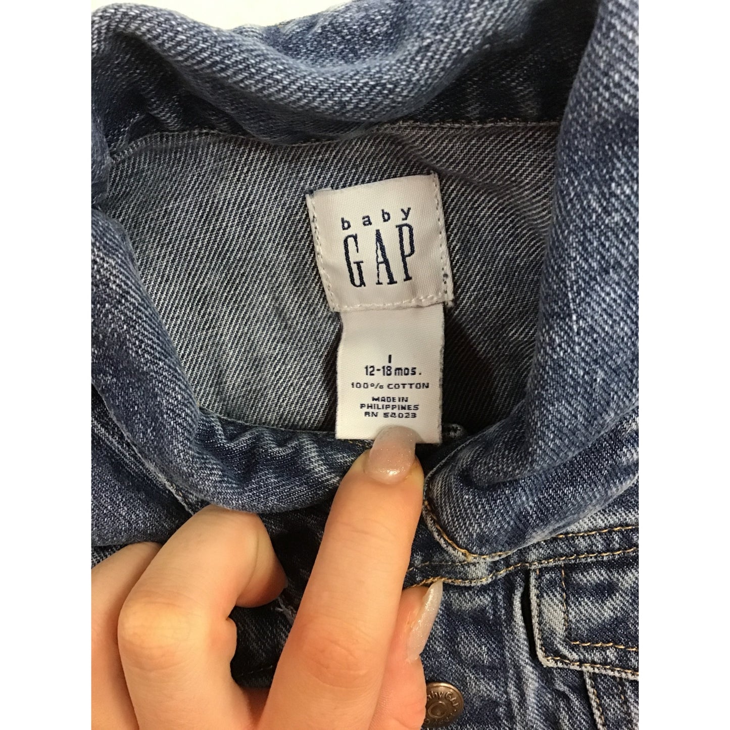 Cute baby Jean jacket