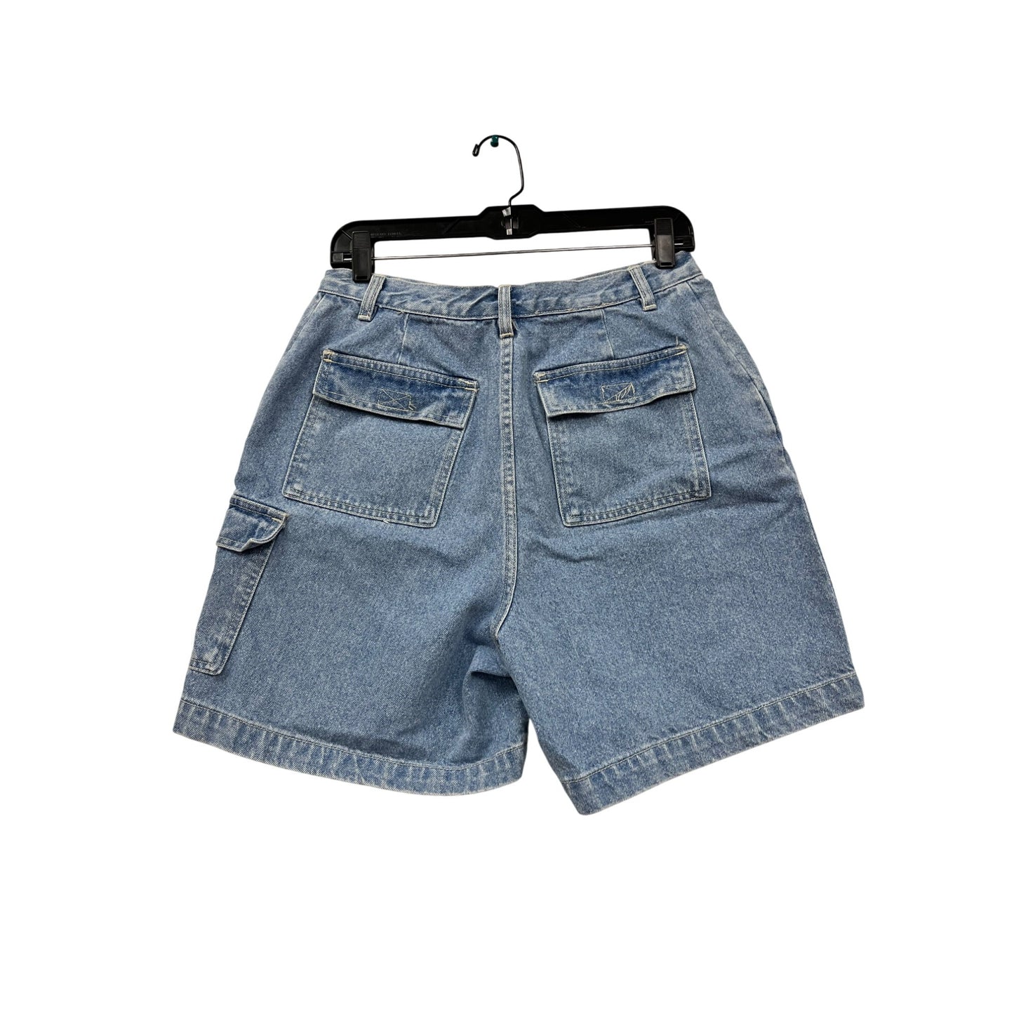 Vintage Cherokee Womens Blue Denim Cargo Shorts #6104