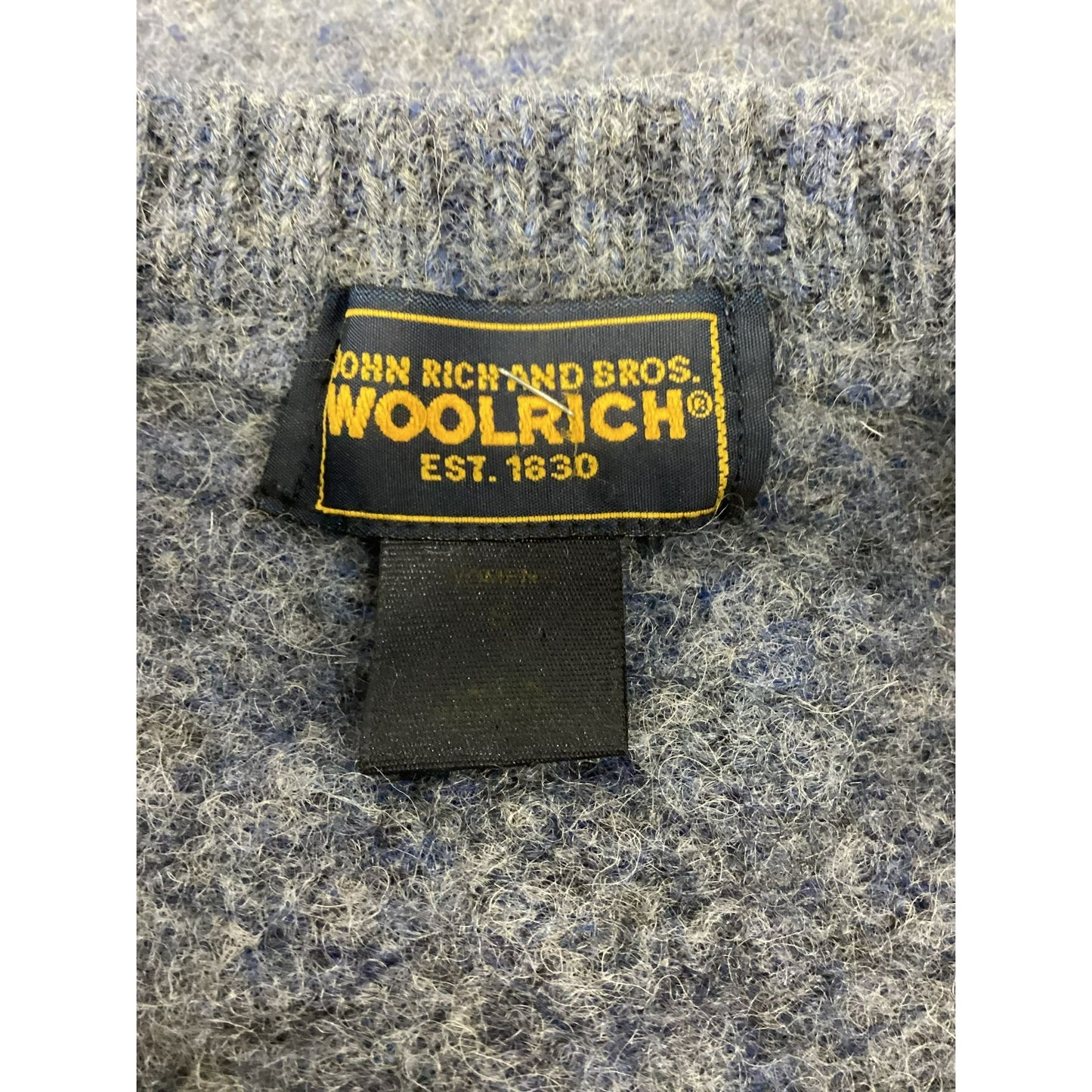 Womens Woolrich Zipup Sweater