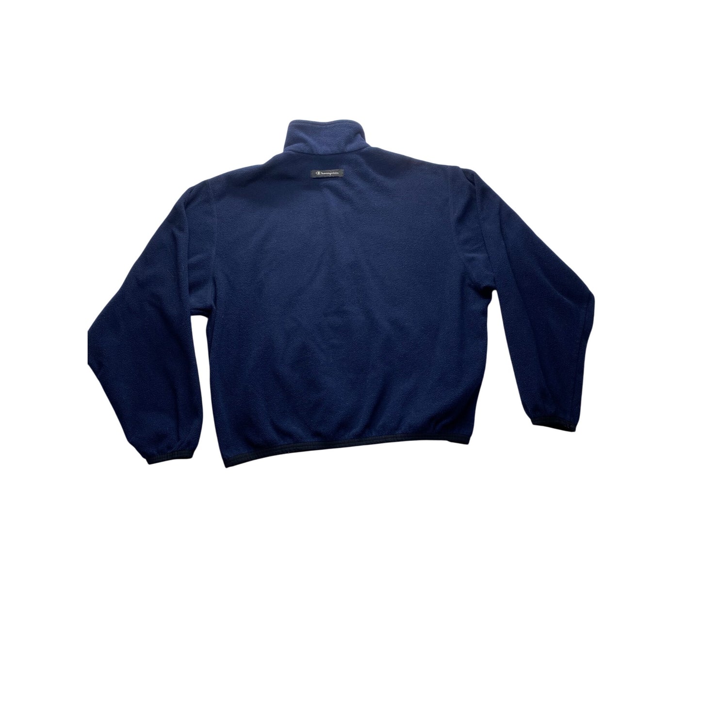 Vintage Champion UW-Eau Claire Basketball Navy Blue 1/4 Zip Pullover #7325