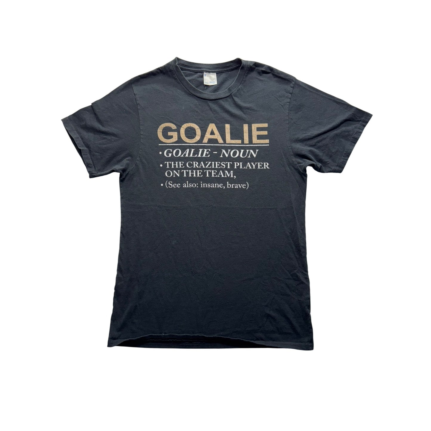 Goalie Definition Graphic T-Shirt Womens Tee #5933