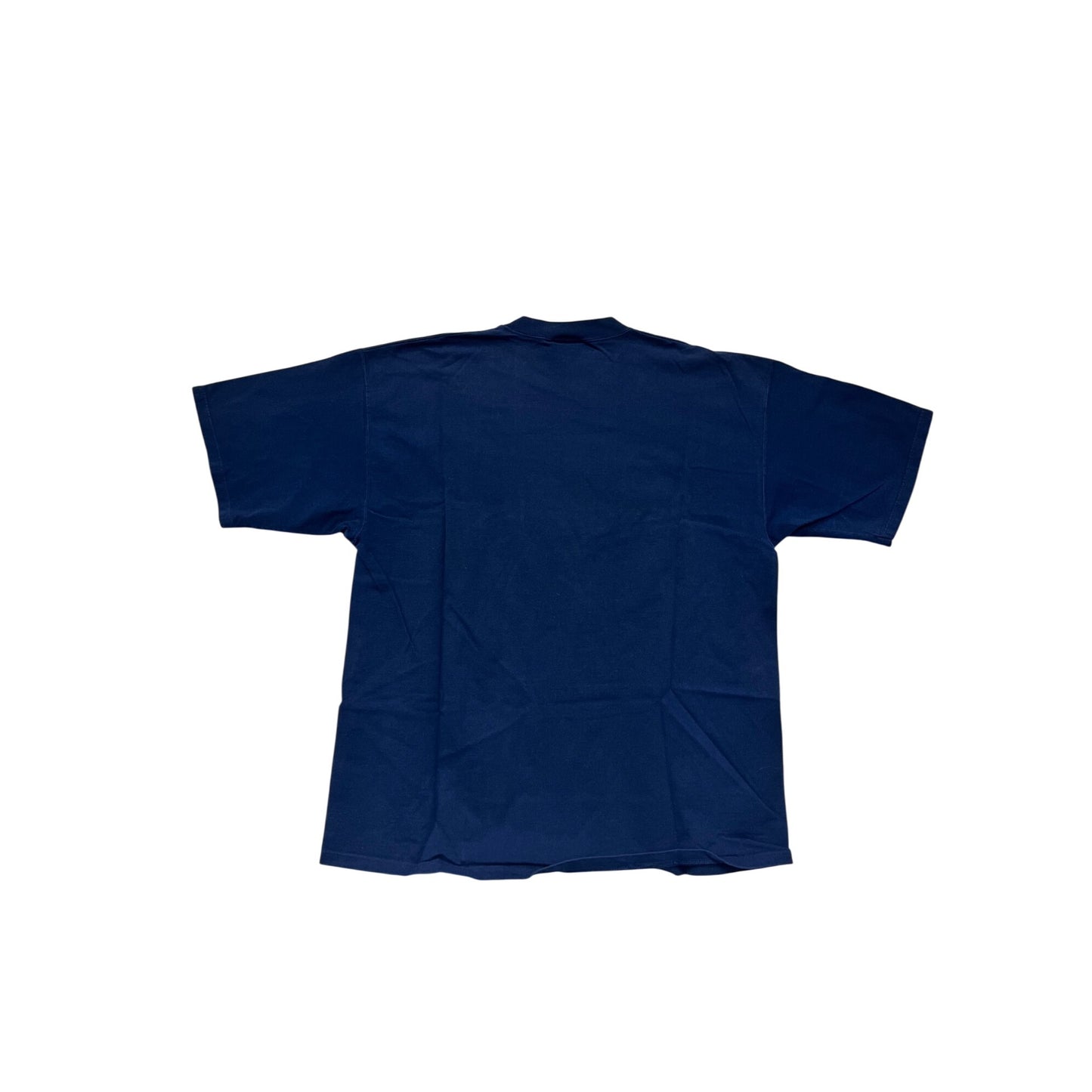 Vintage Oarsman Minnesota Camping Out Navy Blue T-Shirt Mens XL 8405