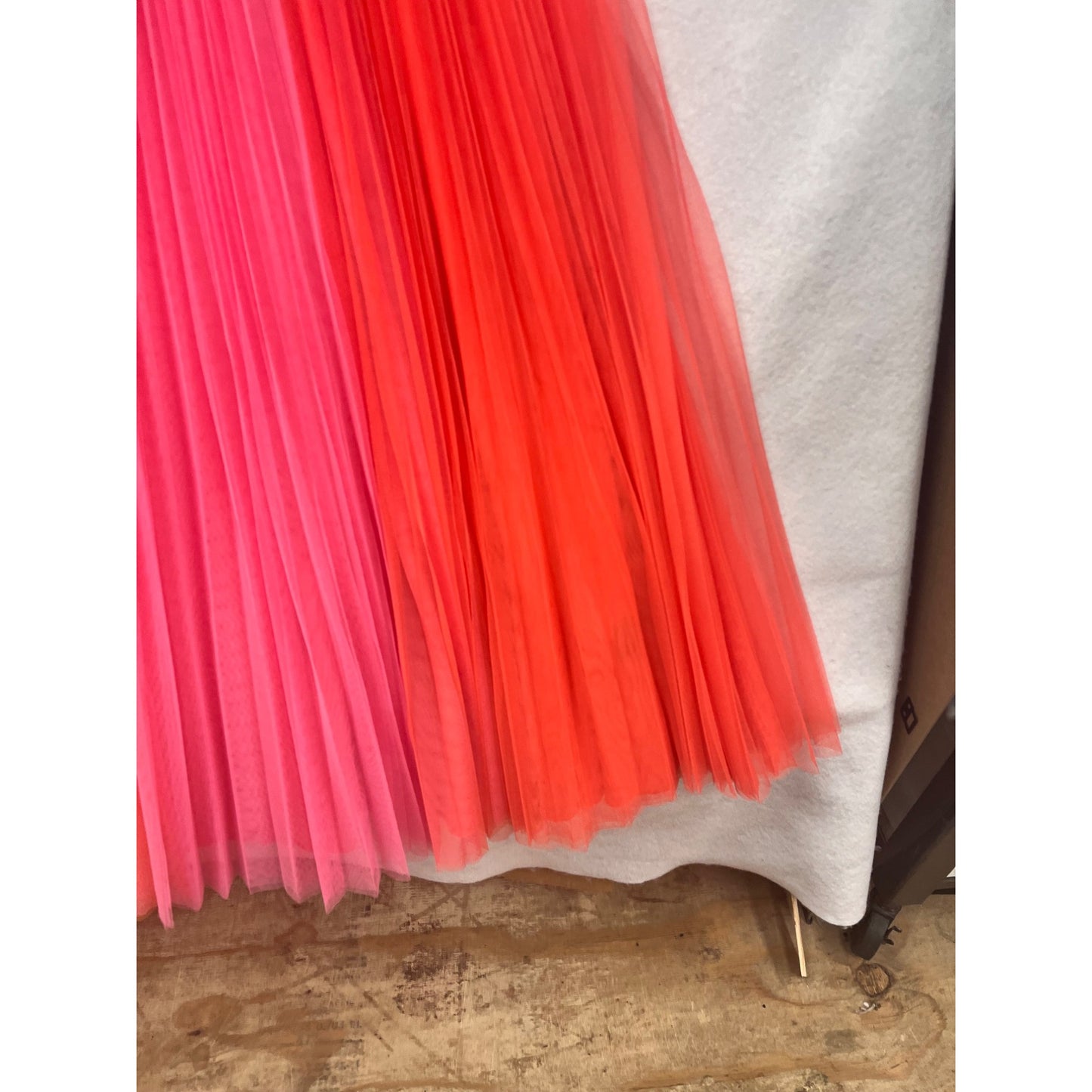 Hutch Womens Pleated Colorblock Maxi Dress Size 14 #8301