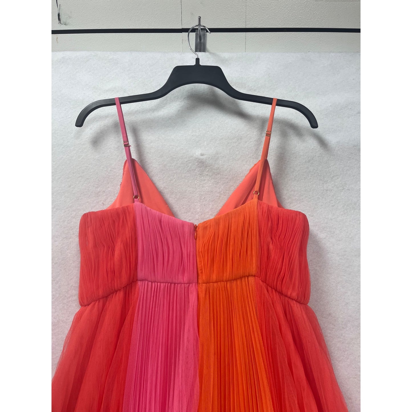 Hutch Womens Pleated Colorblock Maxi Dress Size 14 #8301