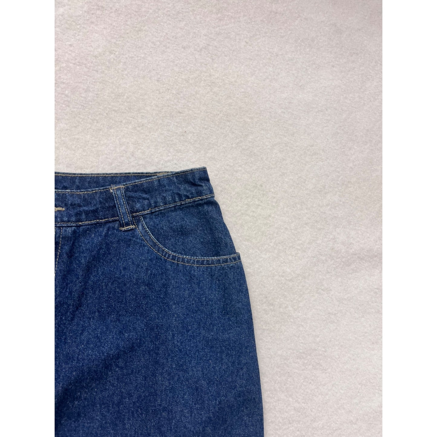 Women’s 9/10 Floral Denim Skirt #8347