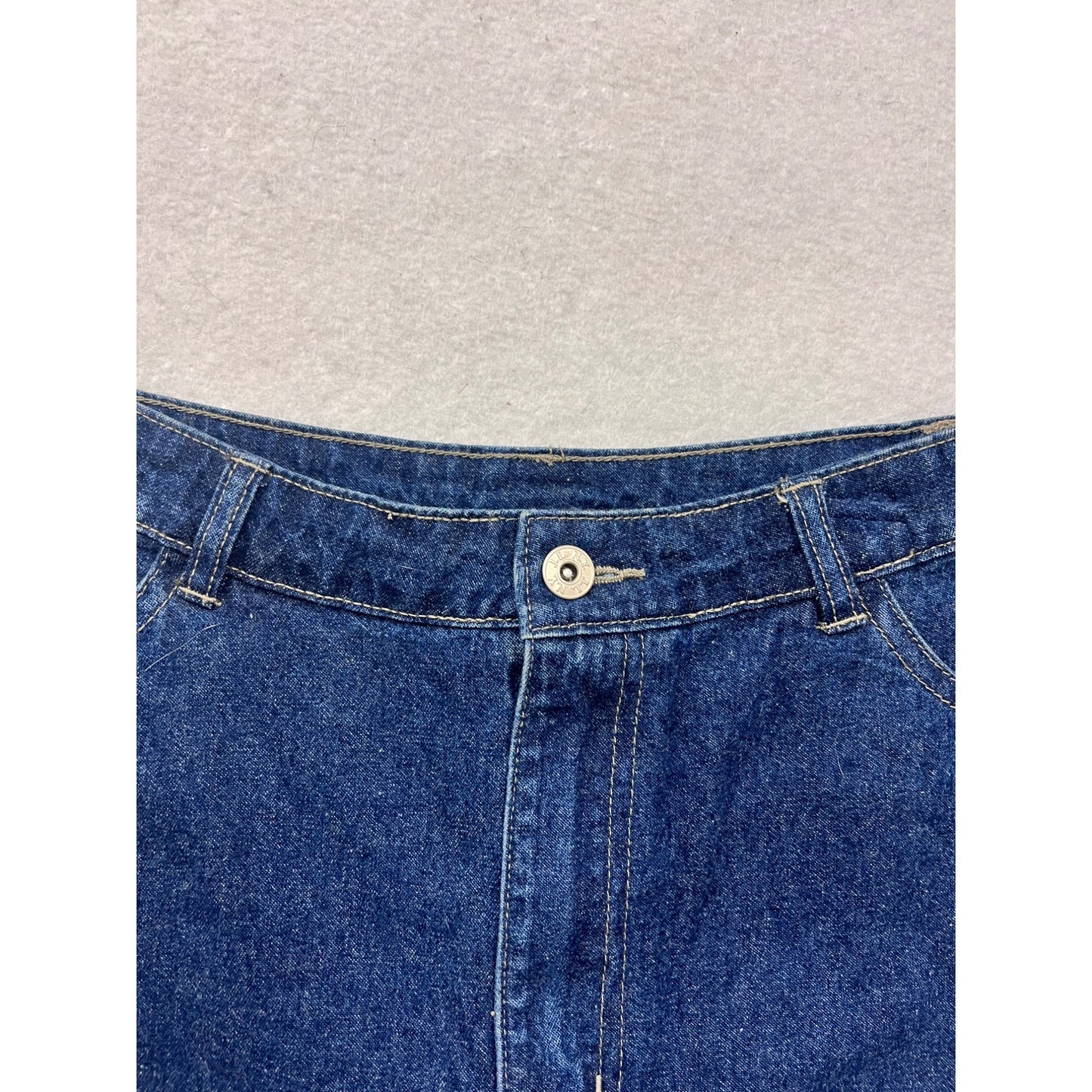 Women’s 9/10 Floral Denim Skirt #8347