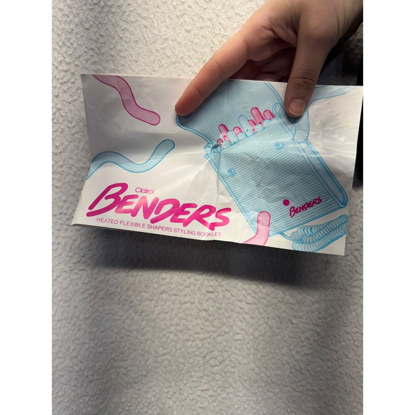 Vintage Clairol Benders Heated Flexible Hair Shapers#5970
