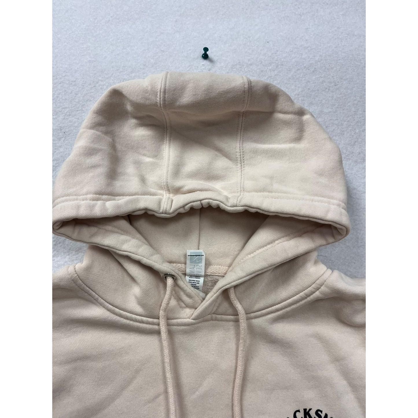 Men’s Lane Seven Blacksmith Public House Cream Hoodie 2XL #6245