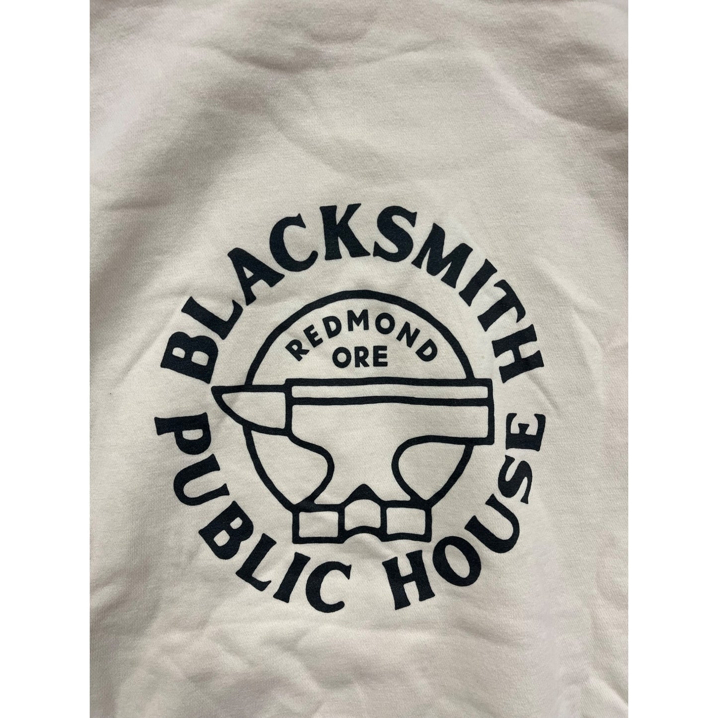 Men’s Lane Seven Blacksmith Public House Cream Hoodie 2XL #6245