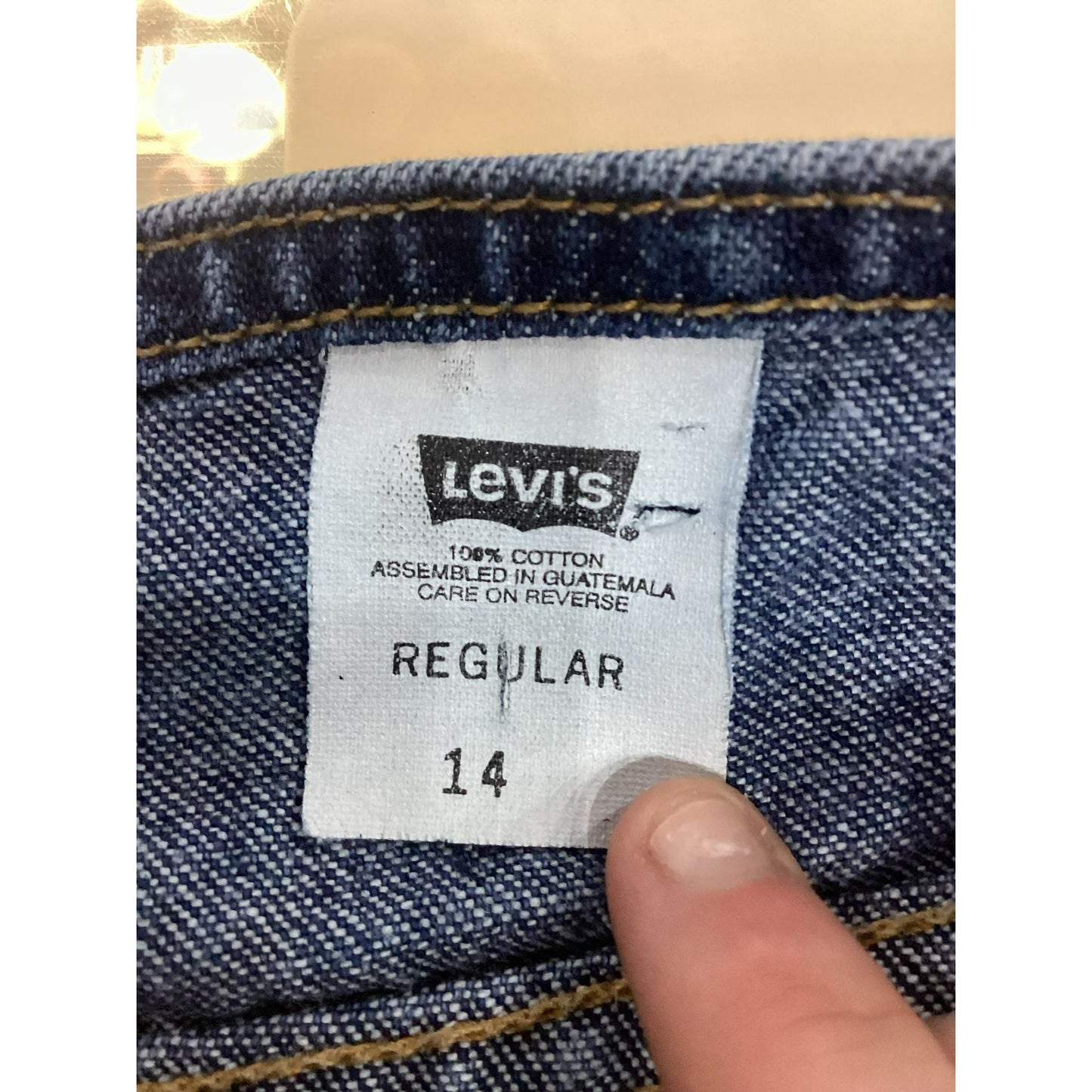 Girls Vintage Levi’s Capri