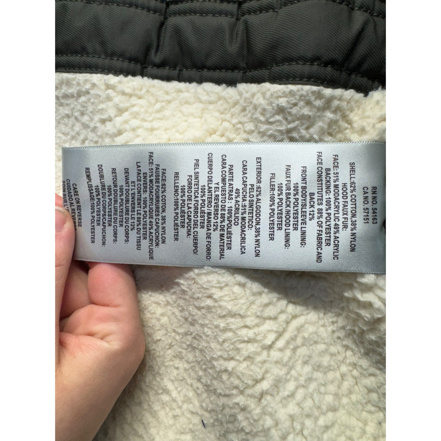 Levis Womens Parka Coat #5935