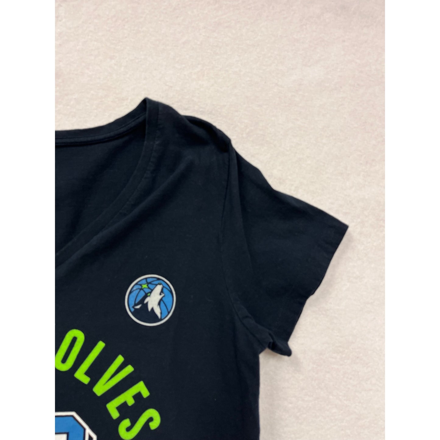 Minnesota Timberwolves Jimmy Butler Womens Large V-Neck T-Shirt #6353