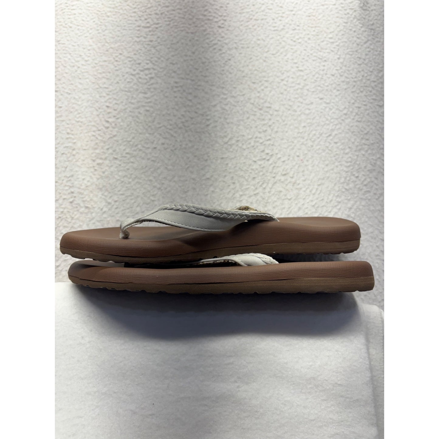 Flojos Womens Woven Strap Flip Flops #7668