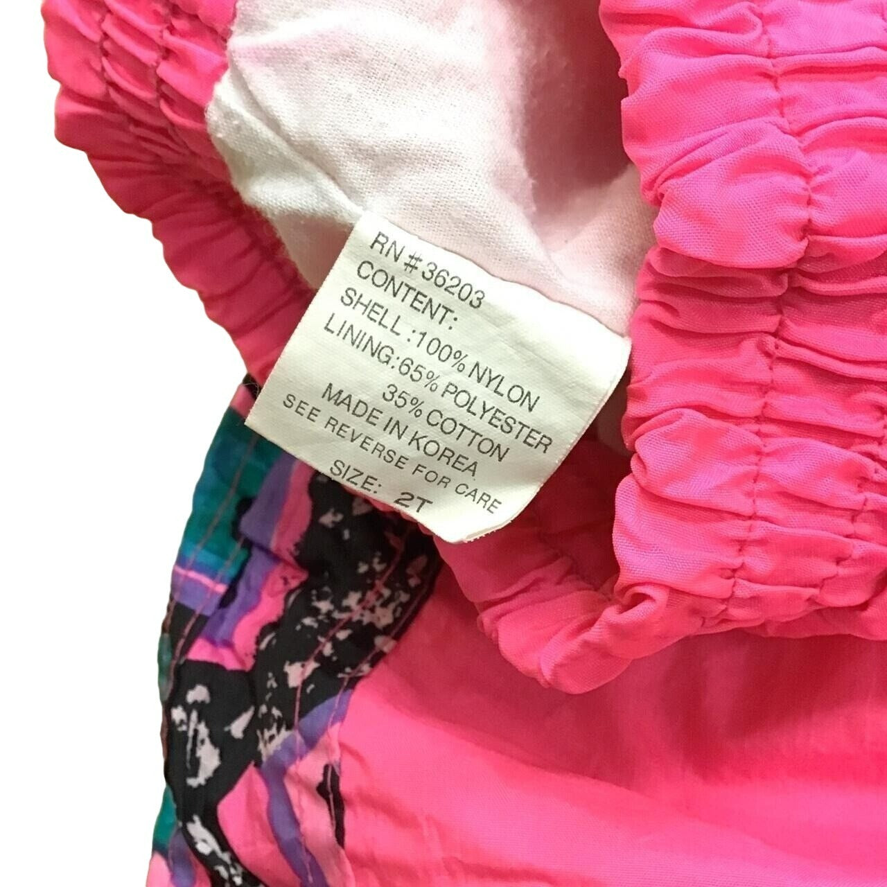 Cute Baby Retro Windbreaker Pants - 996