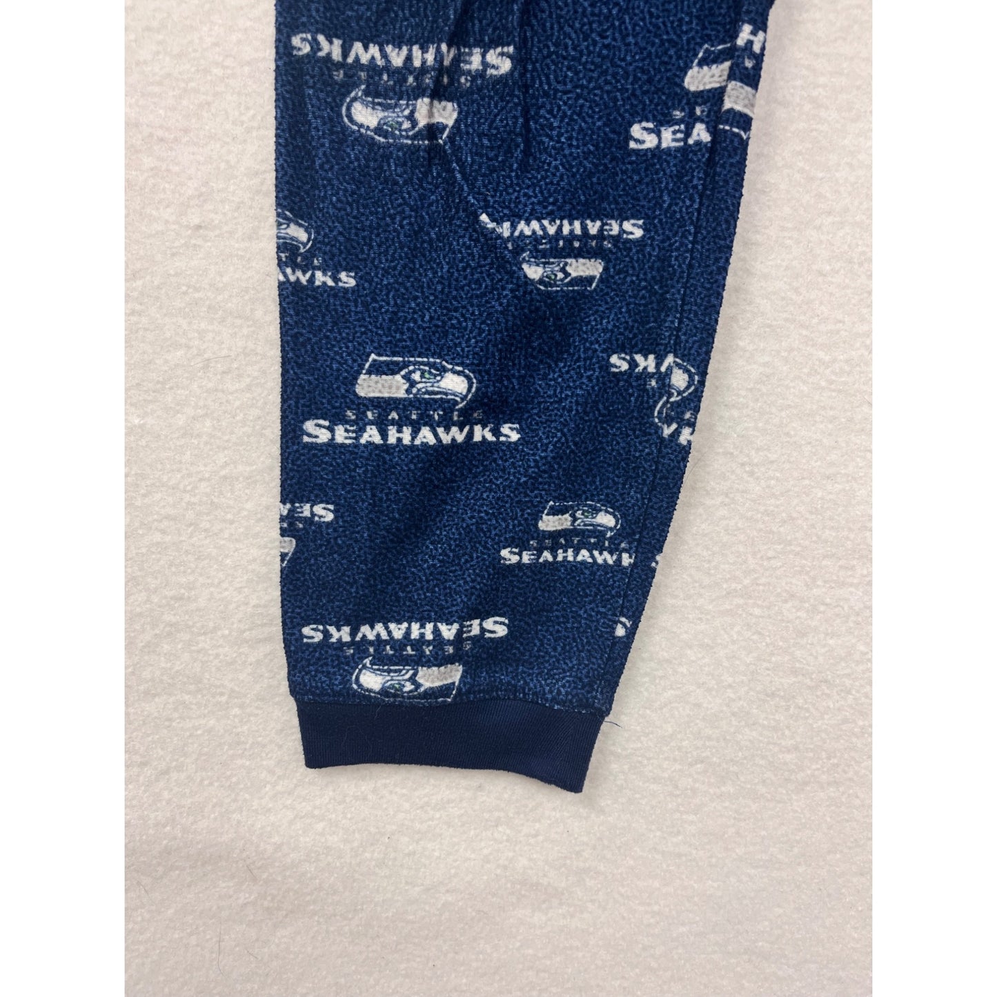NFL Team Apparel Kids Seahawks Pajama Set Boys Size 7 Long Sleeve & Pants #6507