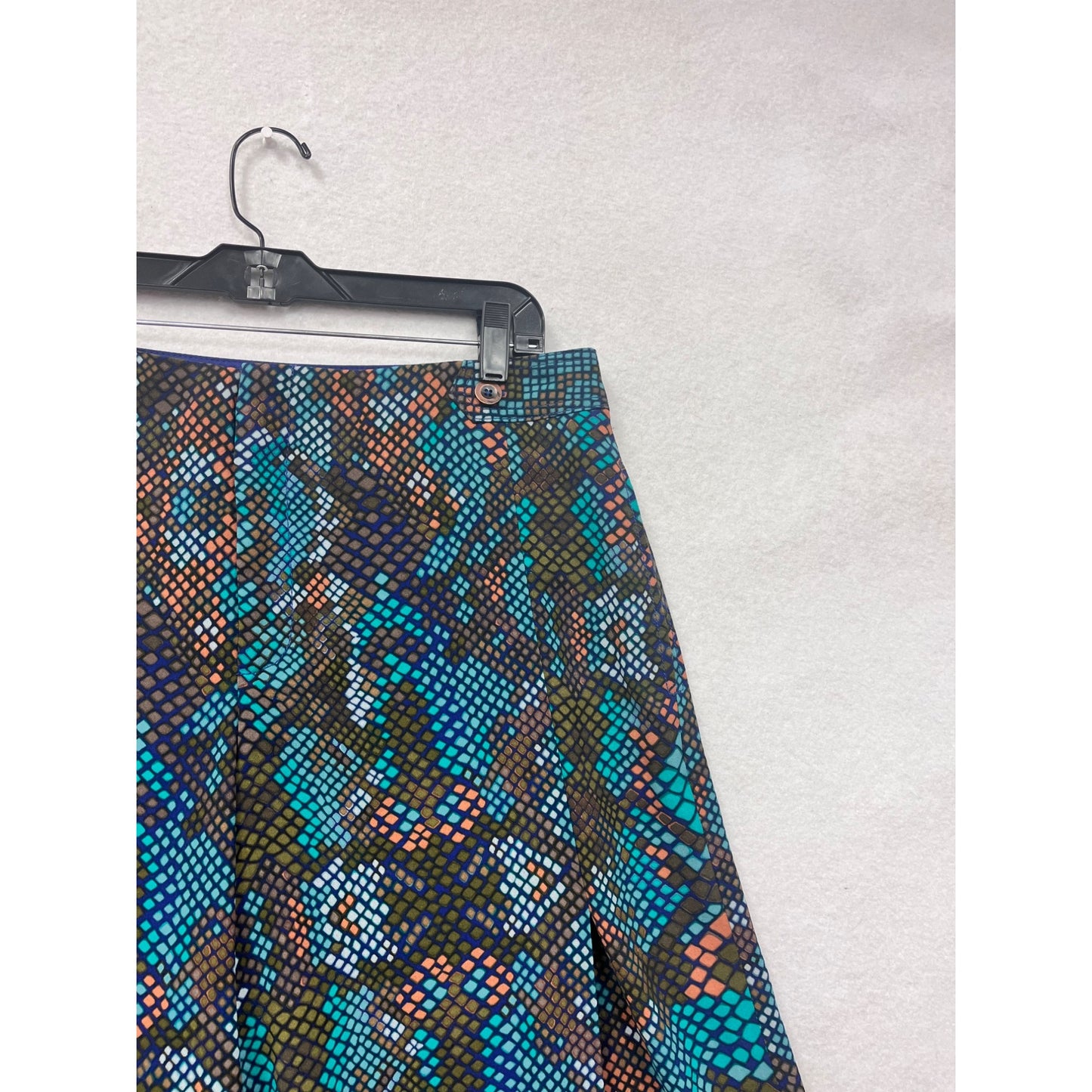Anthropologie Multicolor Snake Print Wide-Leg Pants Womens 12 #8188