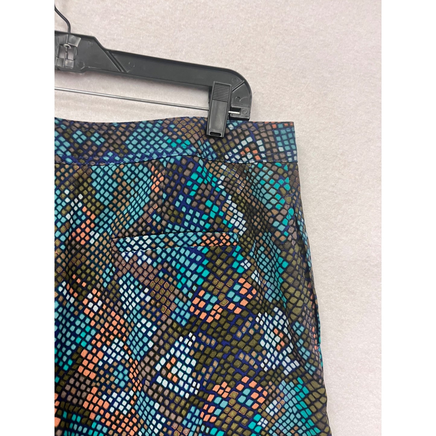 Anthropologie Multicolor Snake Print Wide-Leg Pants Womens 12 #8188