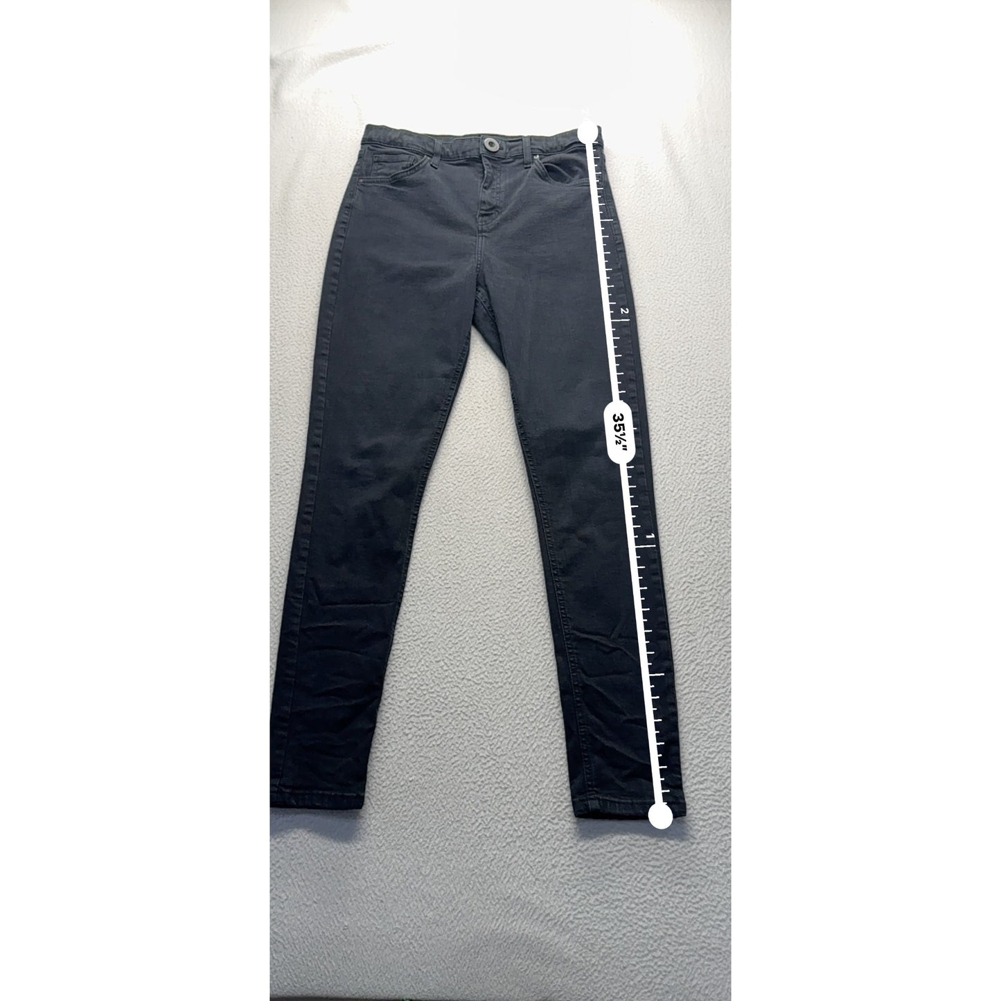 Topshop Moto Jamie Skinny Jeans W32 L34 Black Denim #7934