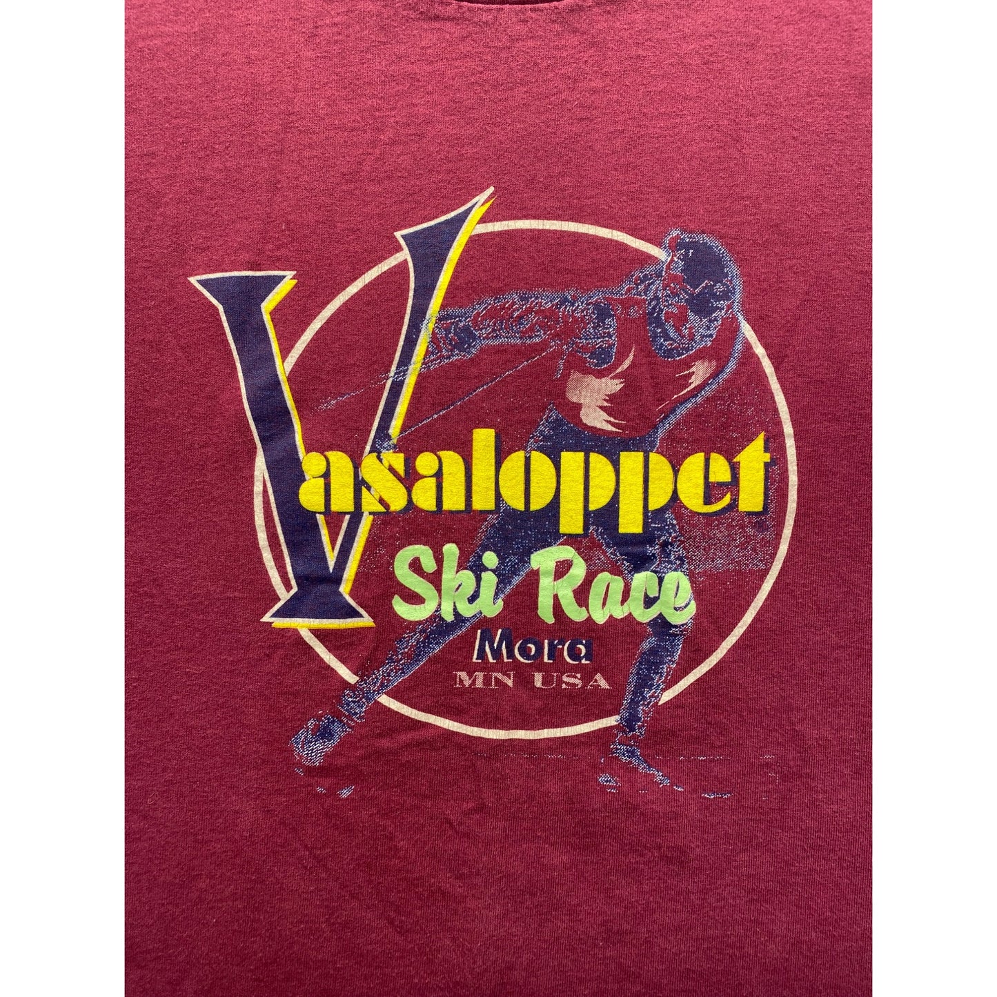 Vasaloppet Ski Race Mora MN Gildan Heavyweight Cotton T-Shirt #7379